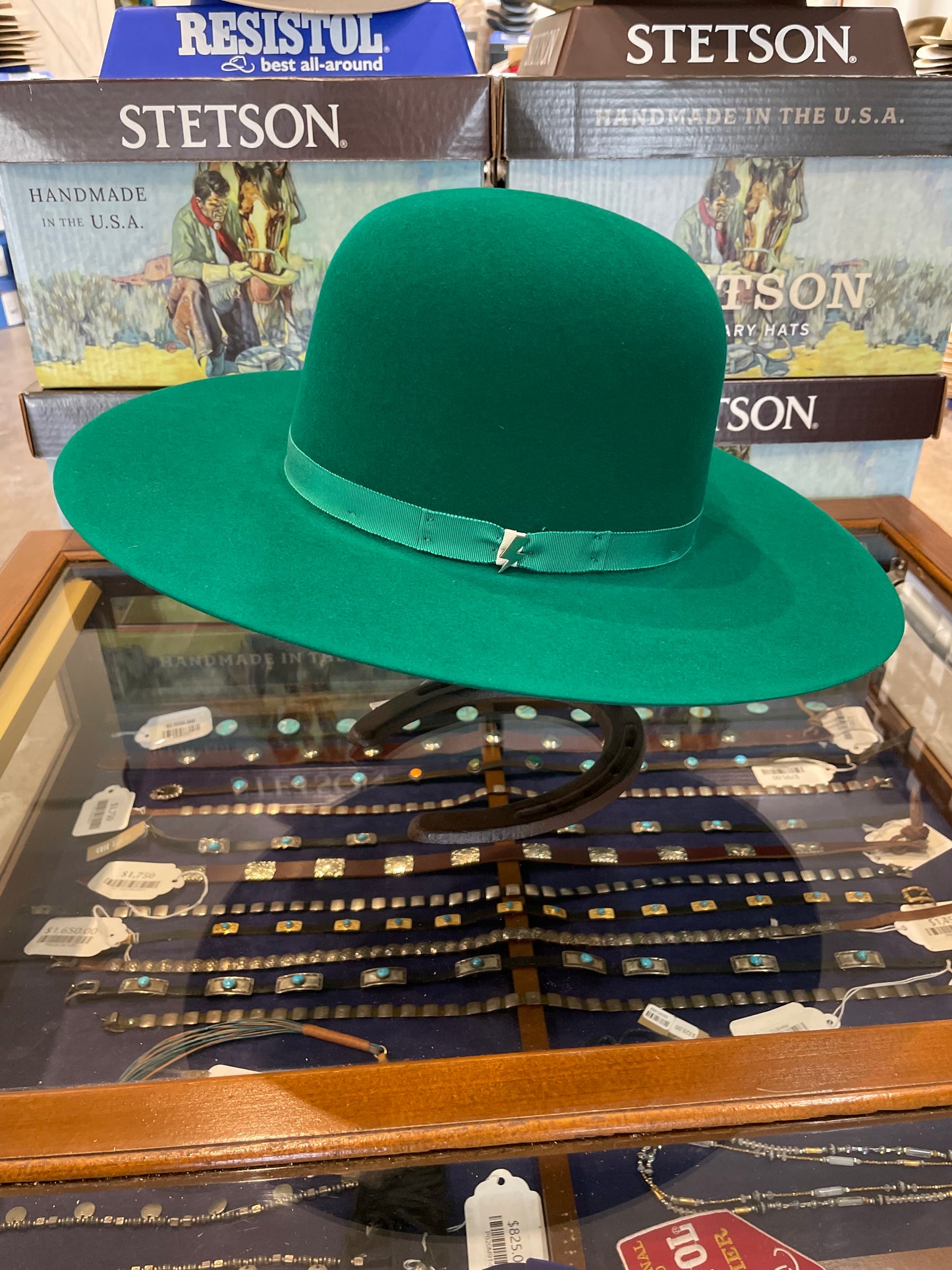 Resistol Electric DC 6X Felt Cowboy Hat
