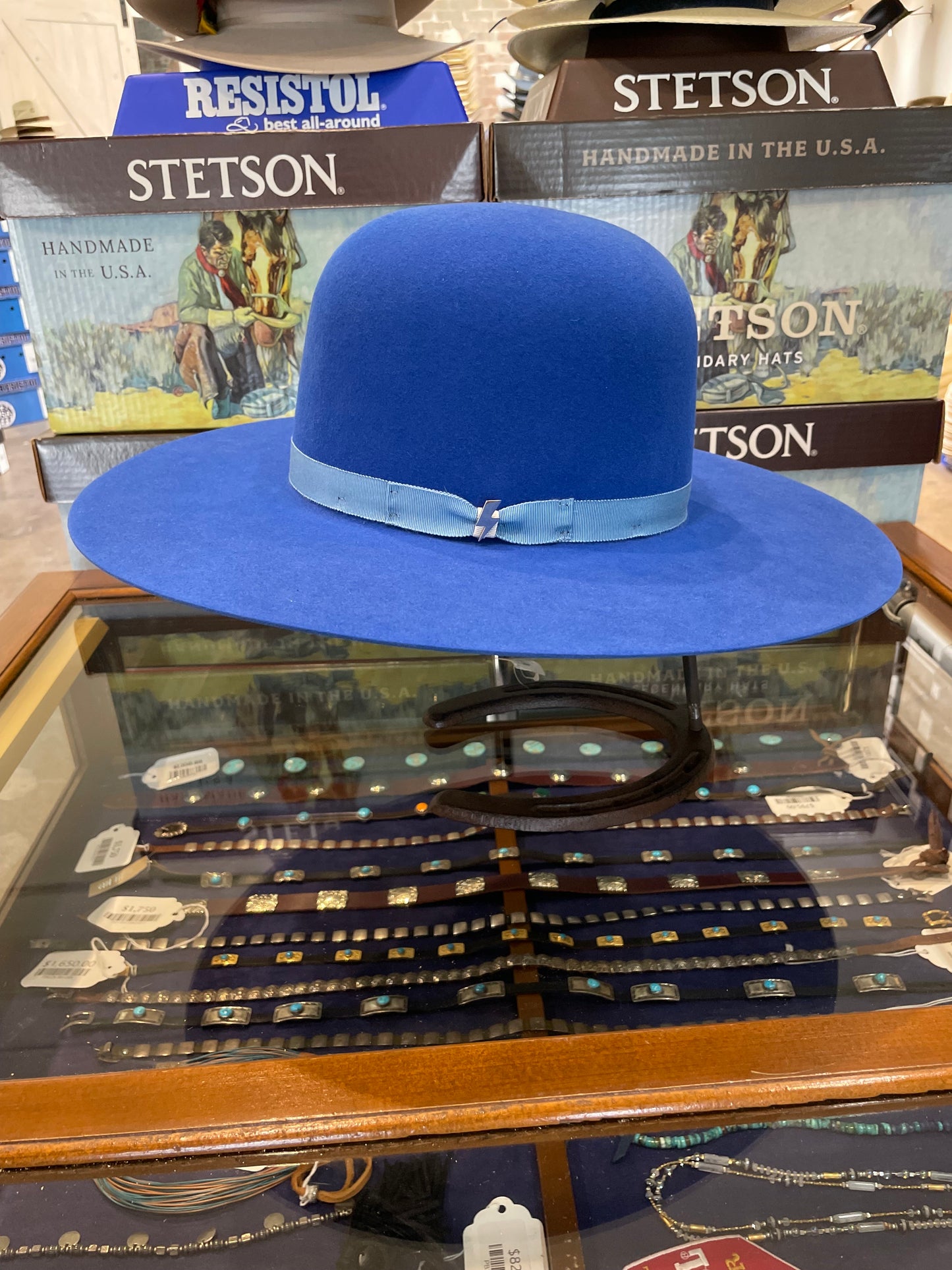 Resistol Electric DC 6X Felt Cowboy Hat