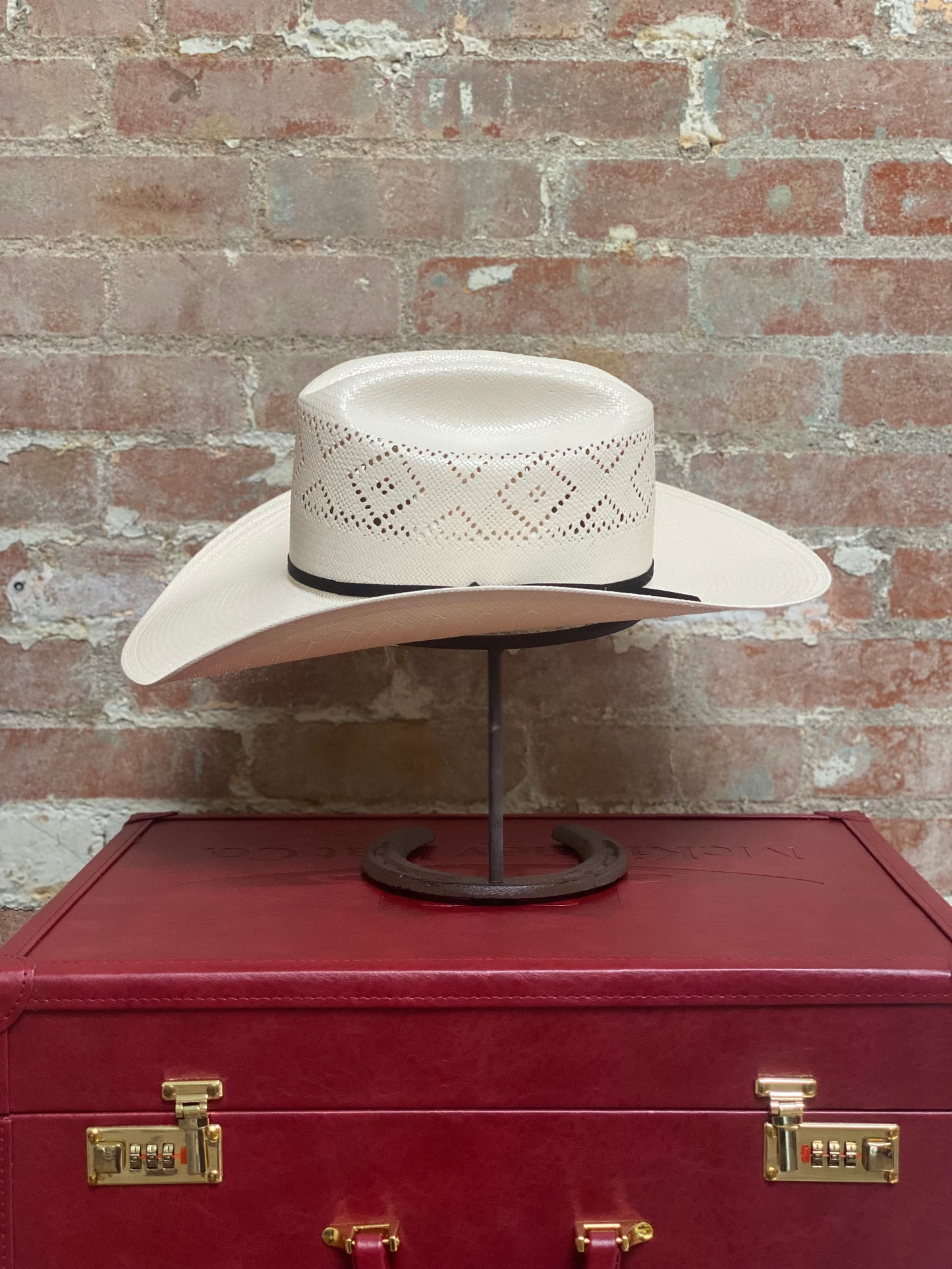 Stetson Saddleman 20X Straw Cowboy Hat - WR Profile