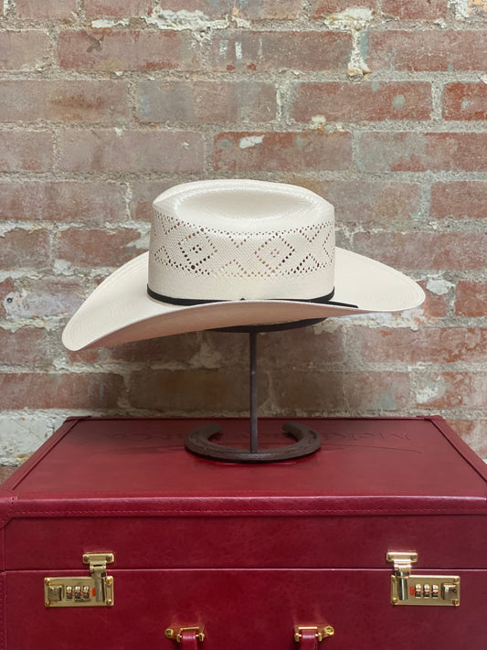 Stetson Saddleman 20X Straw Cowboy Hat - WR Profile