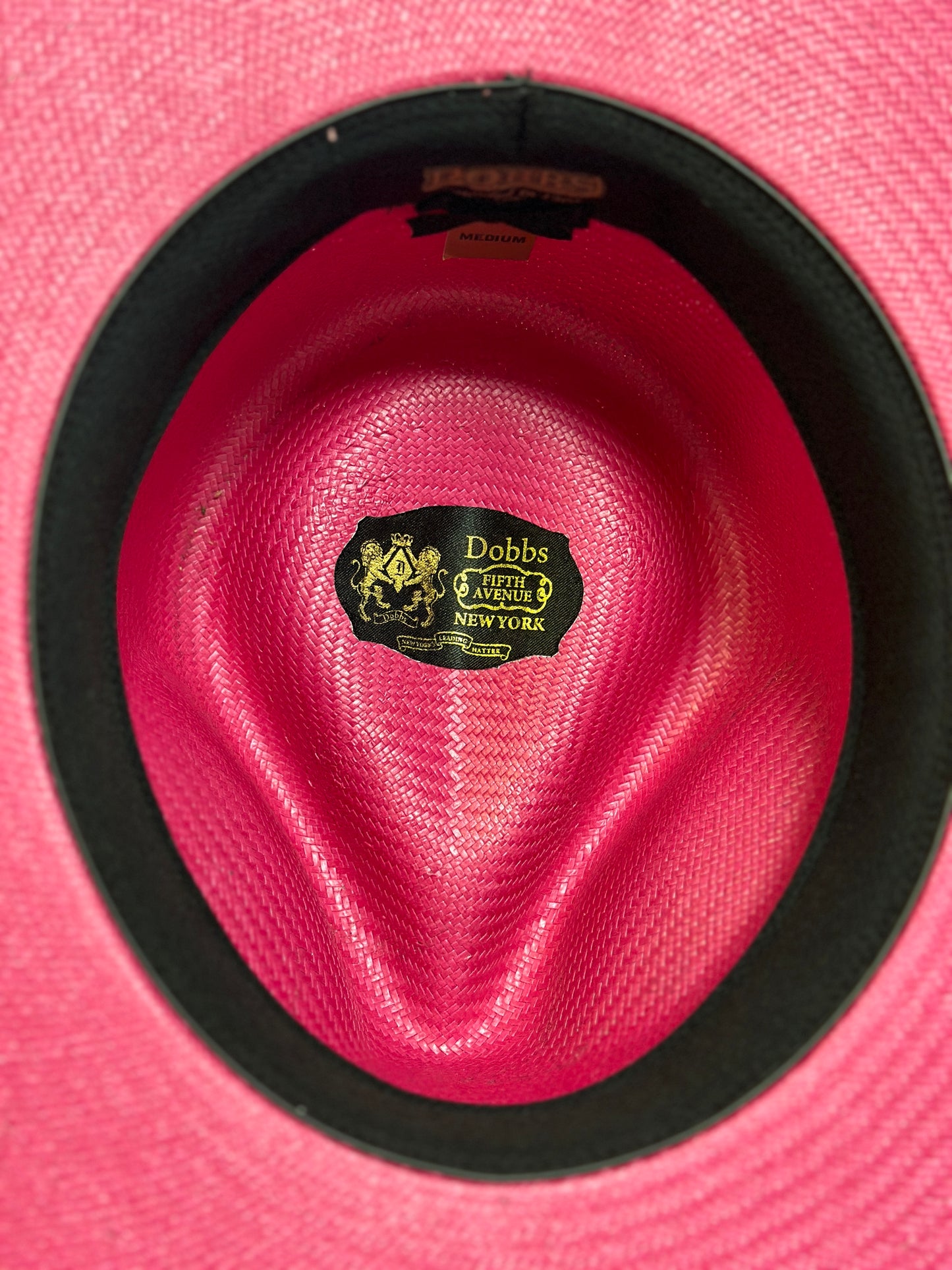 Dobbs Estate Straw Fedora Hat