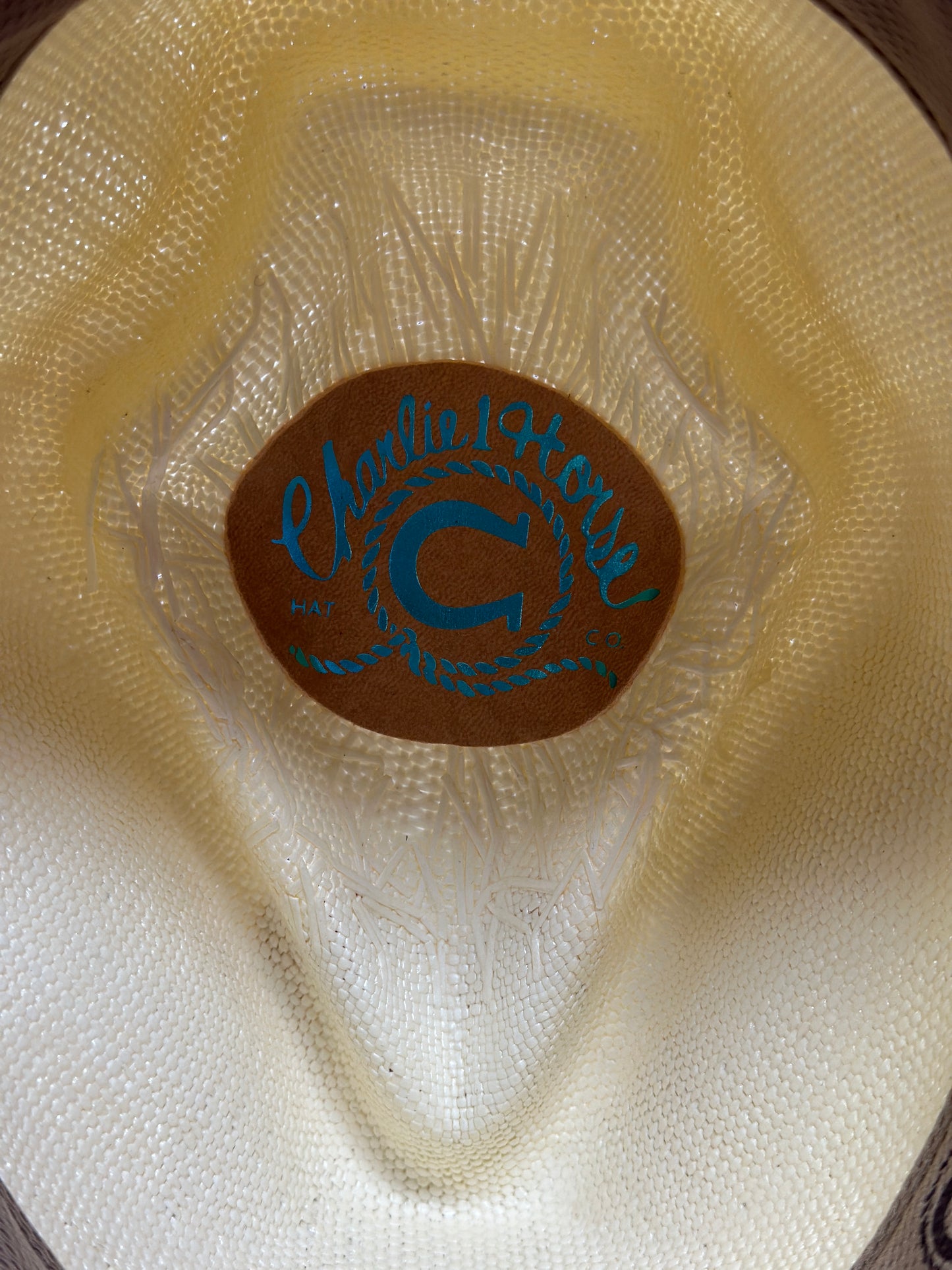 Charlie 1 Horse Spear Point Straw Hat