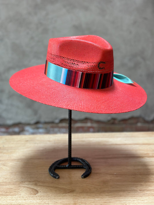 Charlie 1 Horse Summer Serape Straw Hat