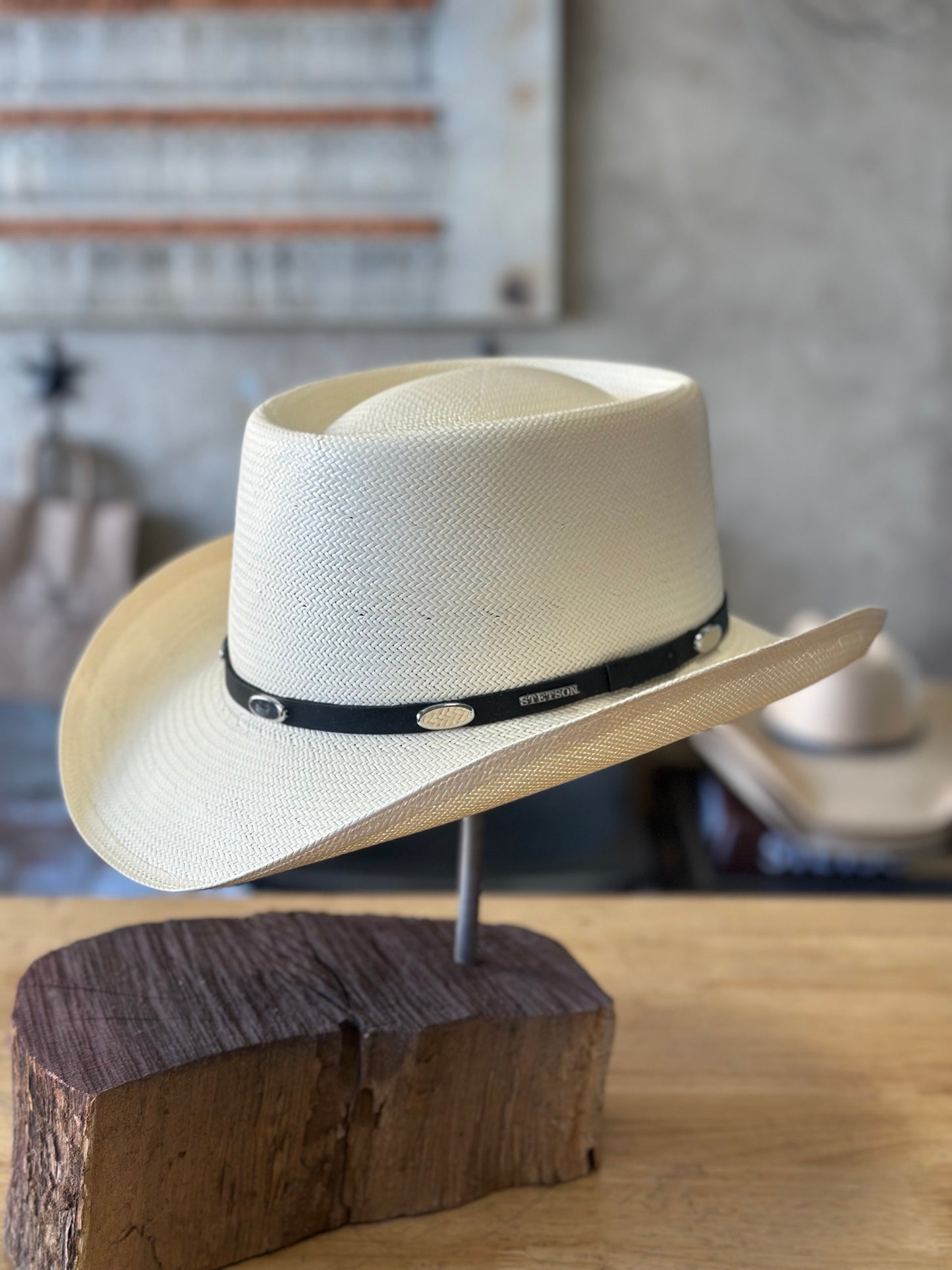 Stetson Royal Flush Straw Cowboy Hat