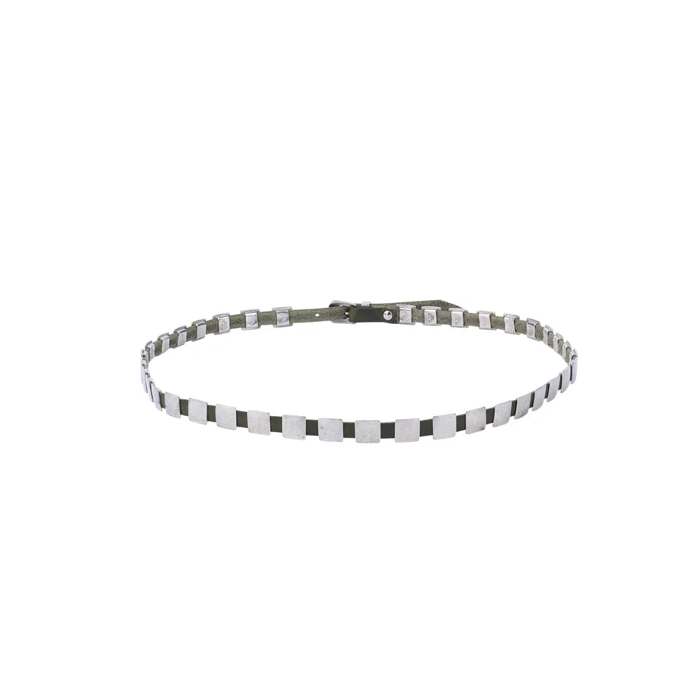 Sterling Silver Concho Hatband