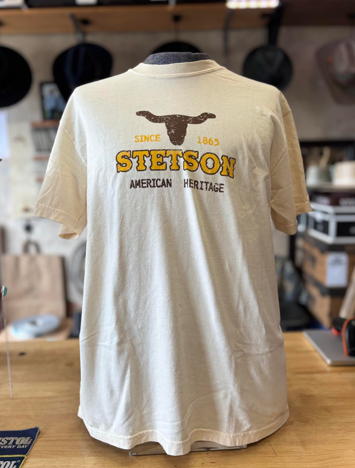 Stetson Steer Head American Heritage T-Shirt