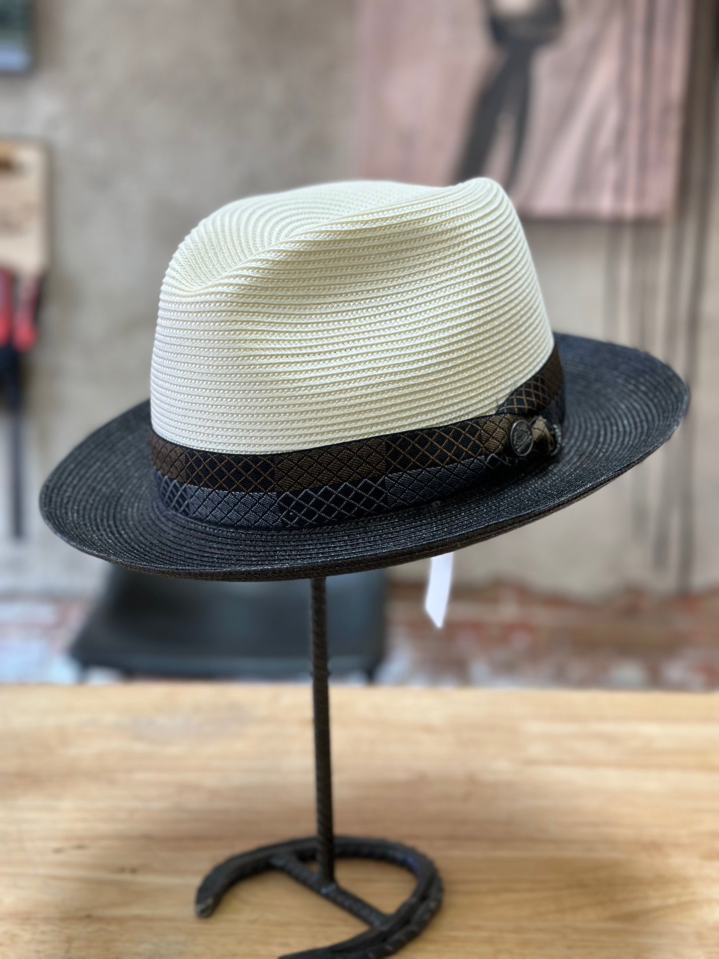 Stetson Andover Straw Fedora