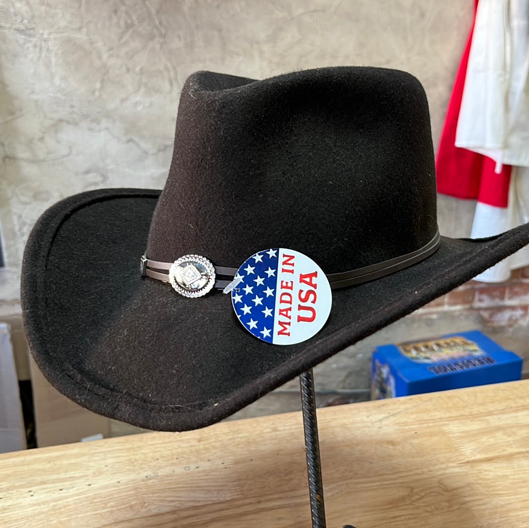 Stetson Hollywood Drive Wool Crushable Hat – McKinney Hat Company