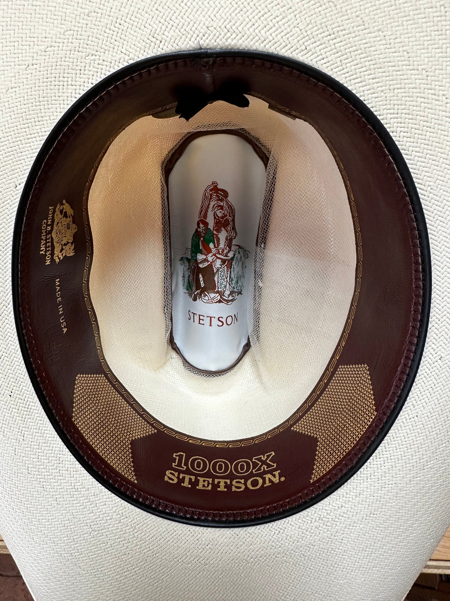 Stetson Evilla De Oro 1000X Straw Cowboy Hat