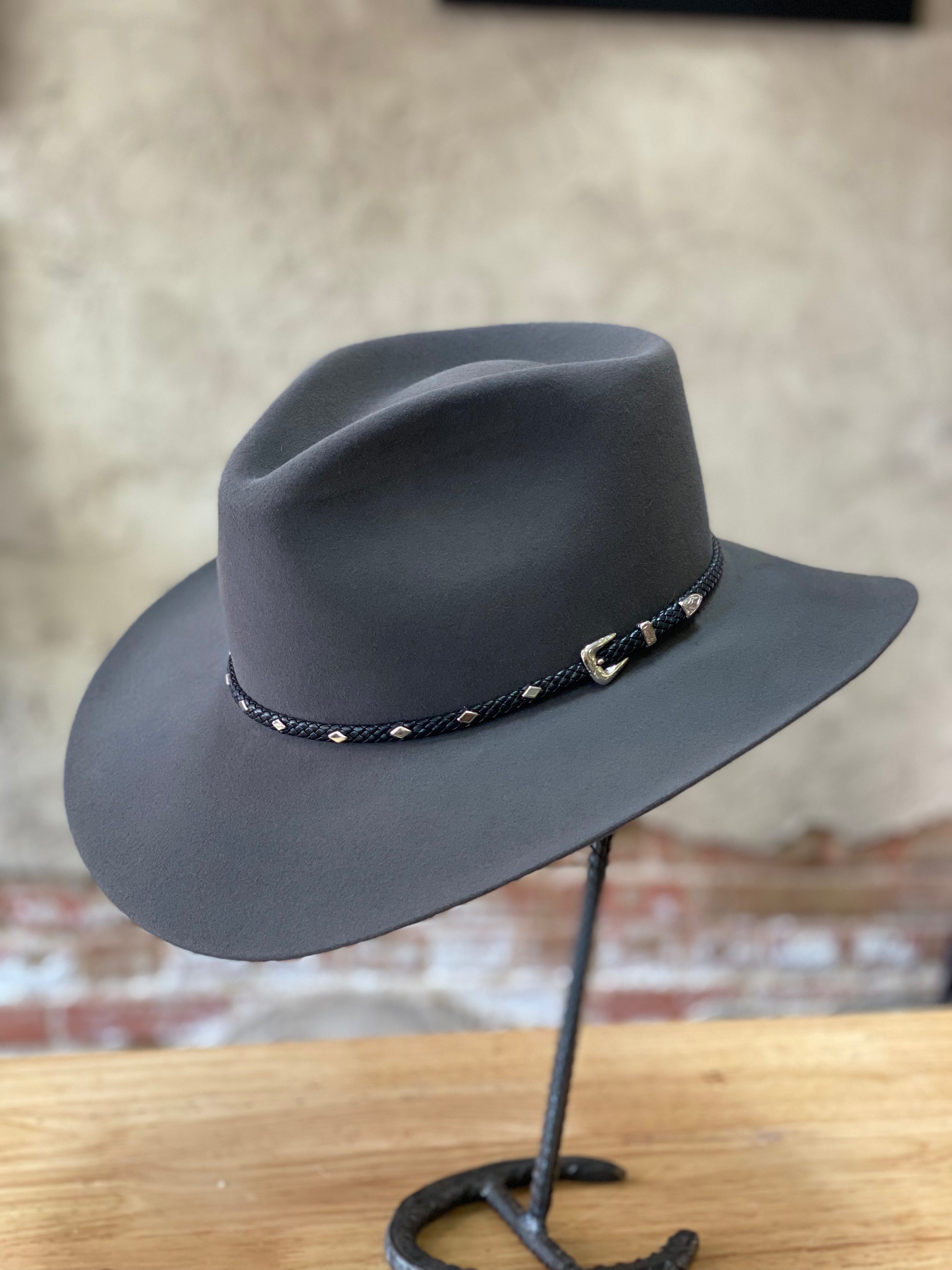 STETSON グレー 58cm から59cm temple キムタク STETSON グレー 58cm から59cm temple キムタク STETSON（ステットソン