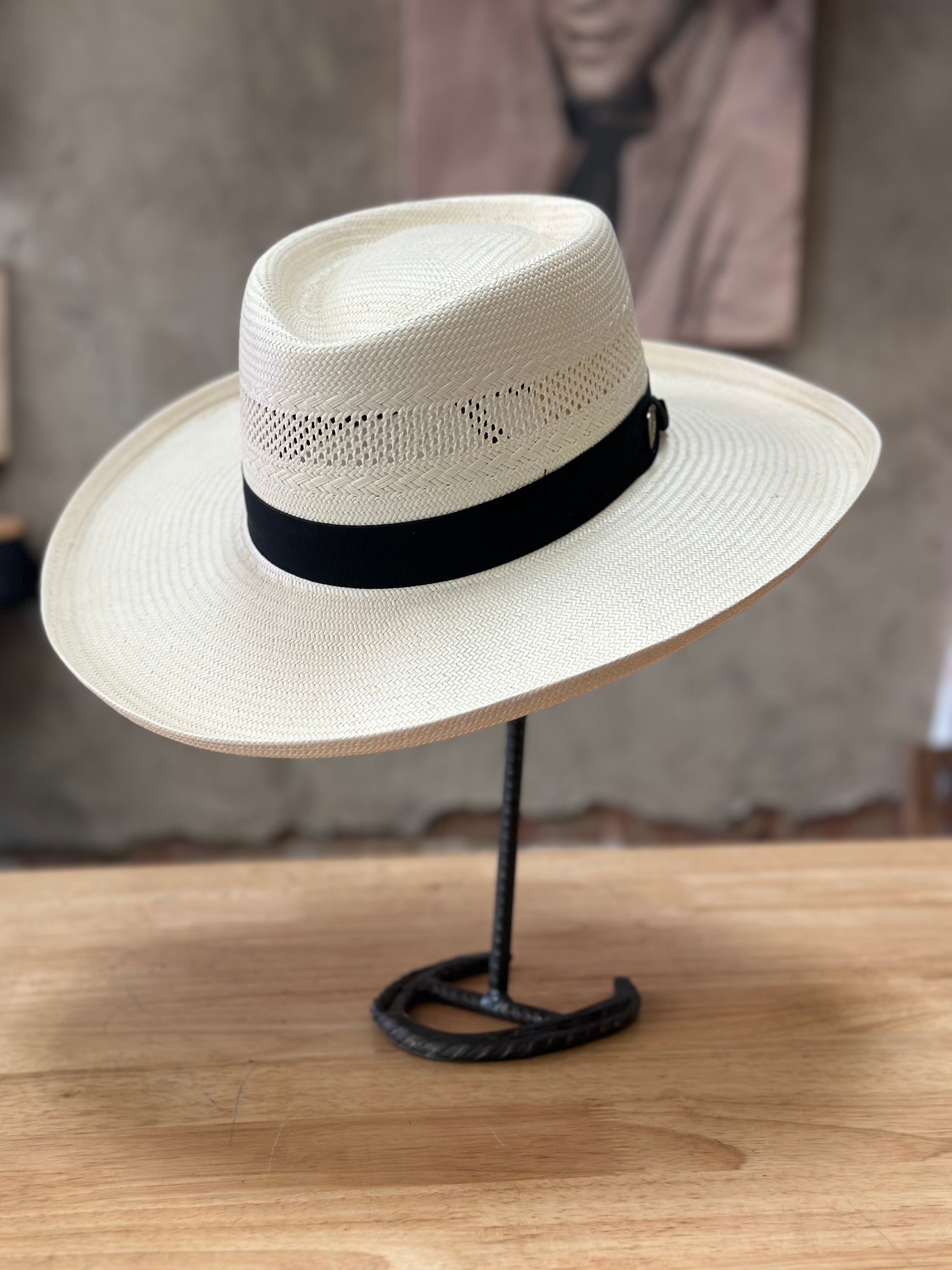 ▪️▪️DOBB’S SAN JUAN PLANTATION TIGHT WEAVE PANAMA HAT▪️▪️ San Juan - Dobbs Vented Shantung Straw Fedora Hat  main image 4