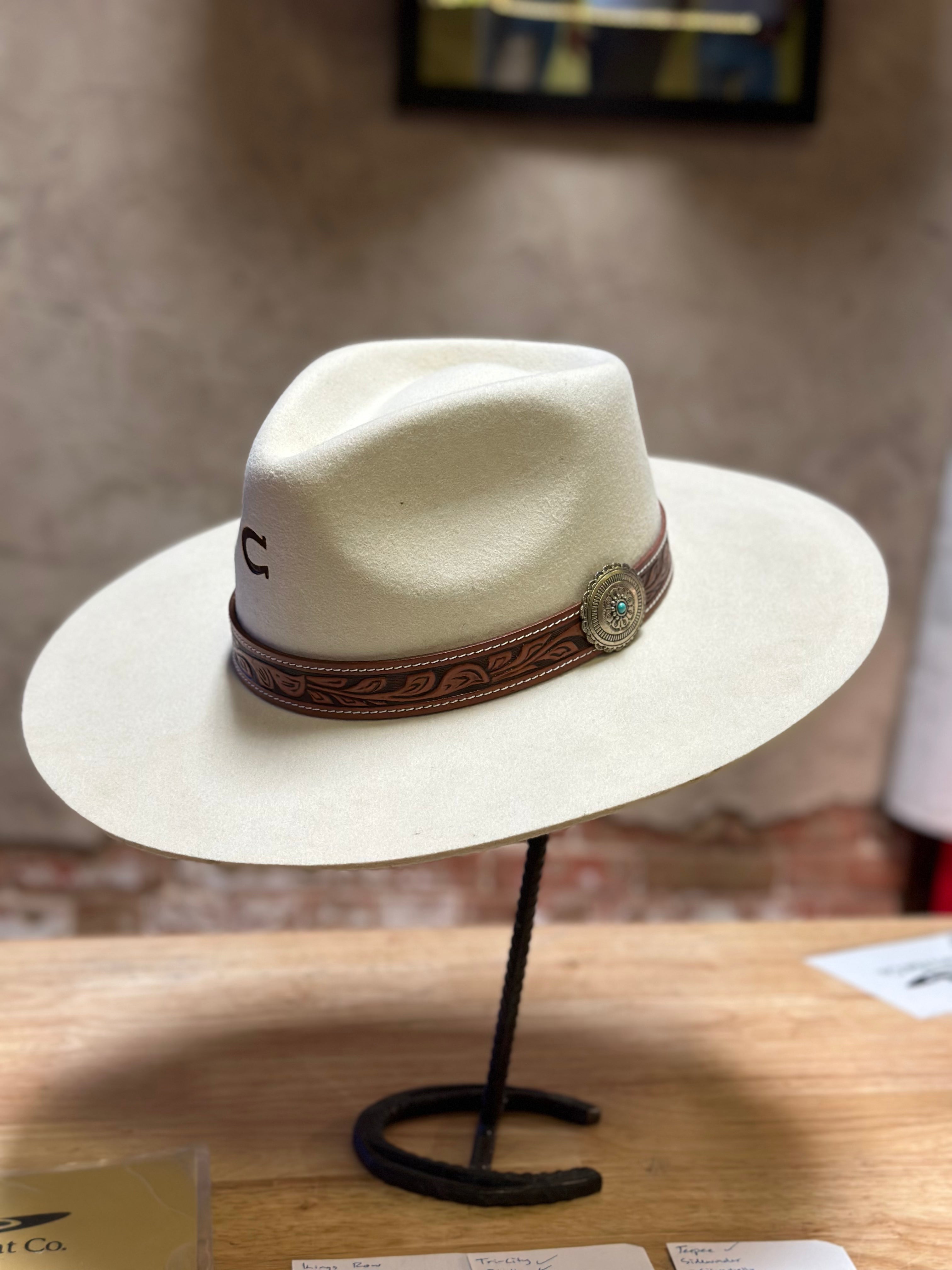 Charlie 1 Horse White Sands Flat Brim Hat – McKinney Hat Company
