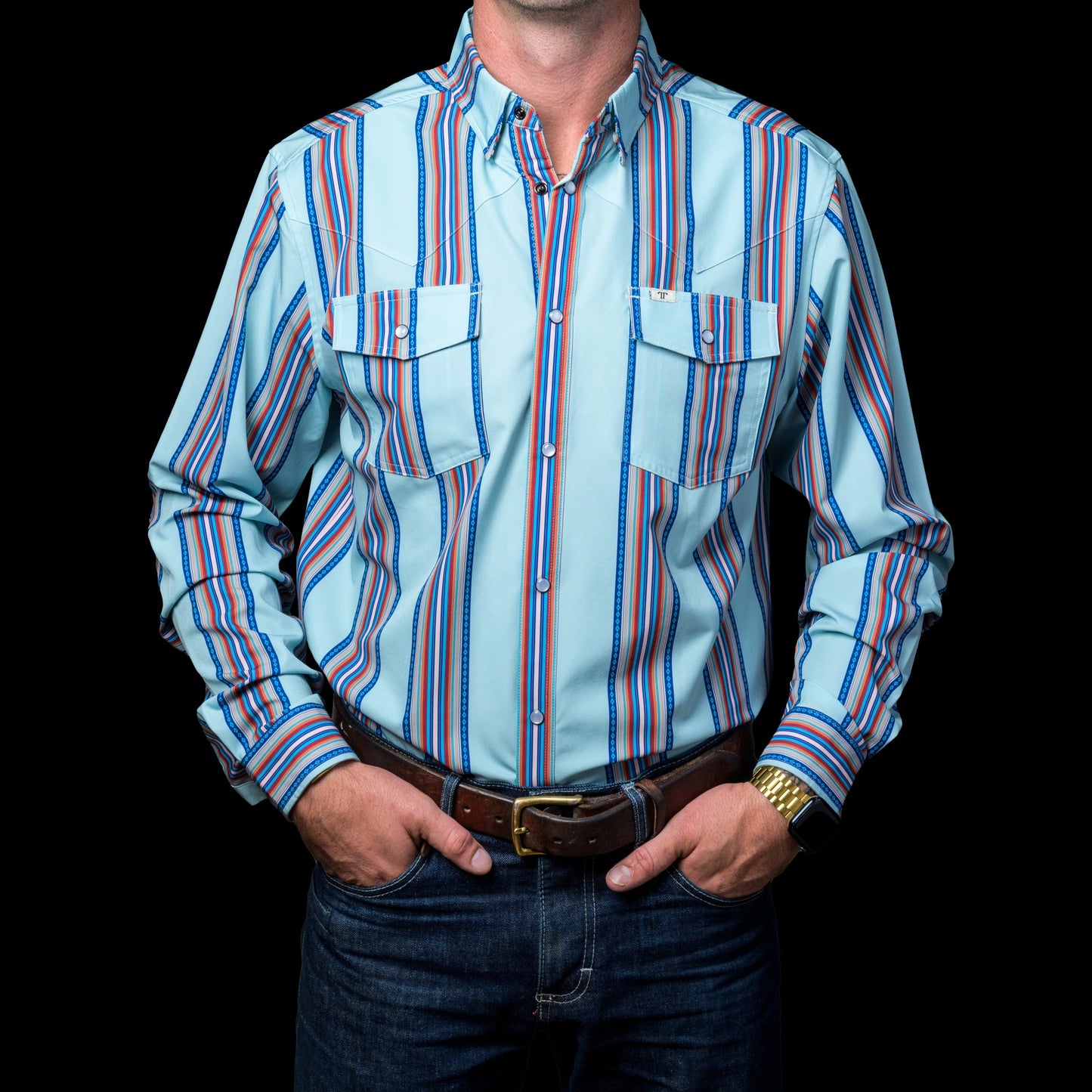 Ferrell The Luke - Long Sleeve Snap Shirt