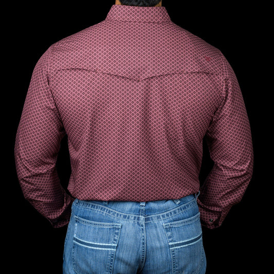 Ferrell The Nicholas - Long Sleeve Snap Shirt