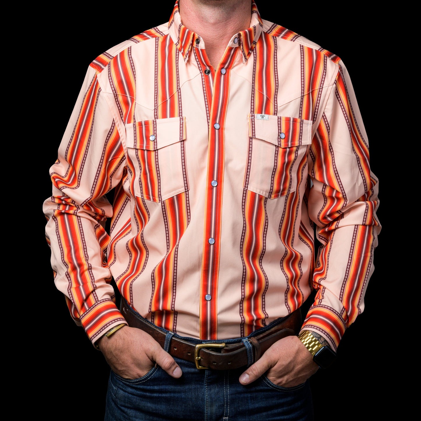 Ferrell The Trip - Long Sleeve Snap Shirt