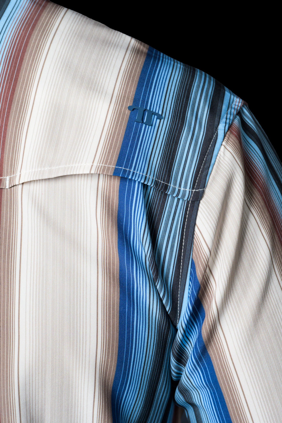 FERRELL BRAND - THE HARRISON IN CREAM - SHORT SLEEVE SNAP