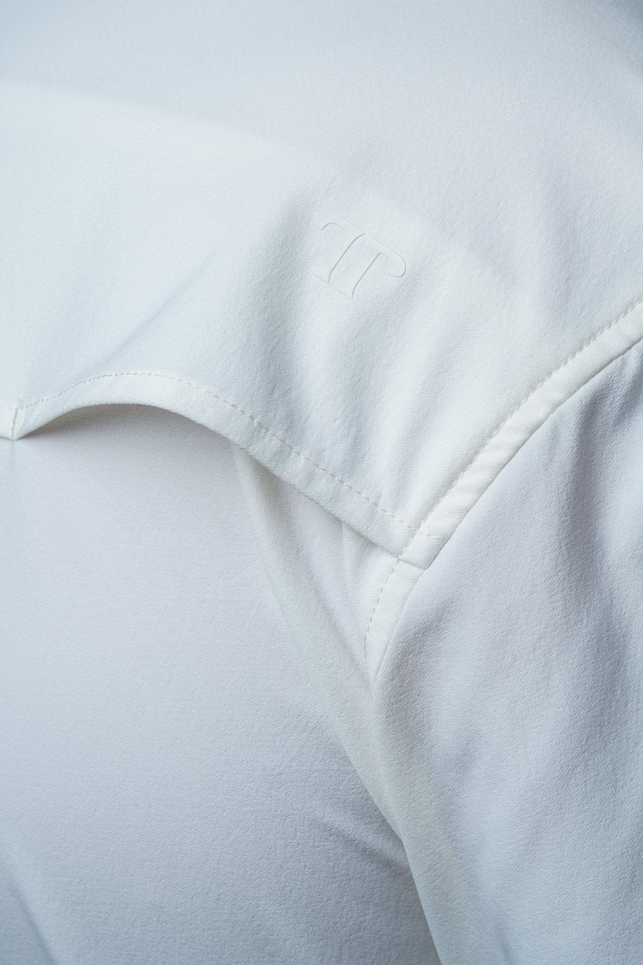 Ferrell Core - White Short Sleeve Snap Shirt