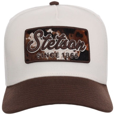 Stetson Cowhide Patch Ball Cap