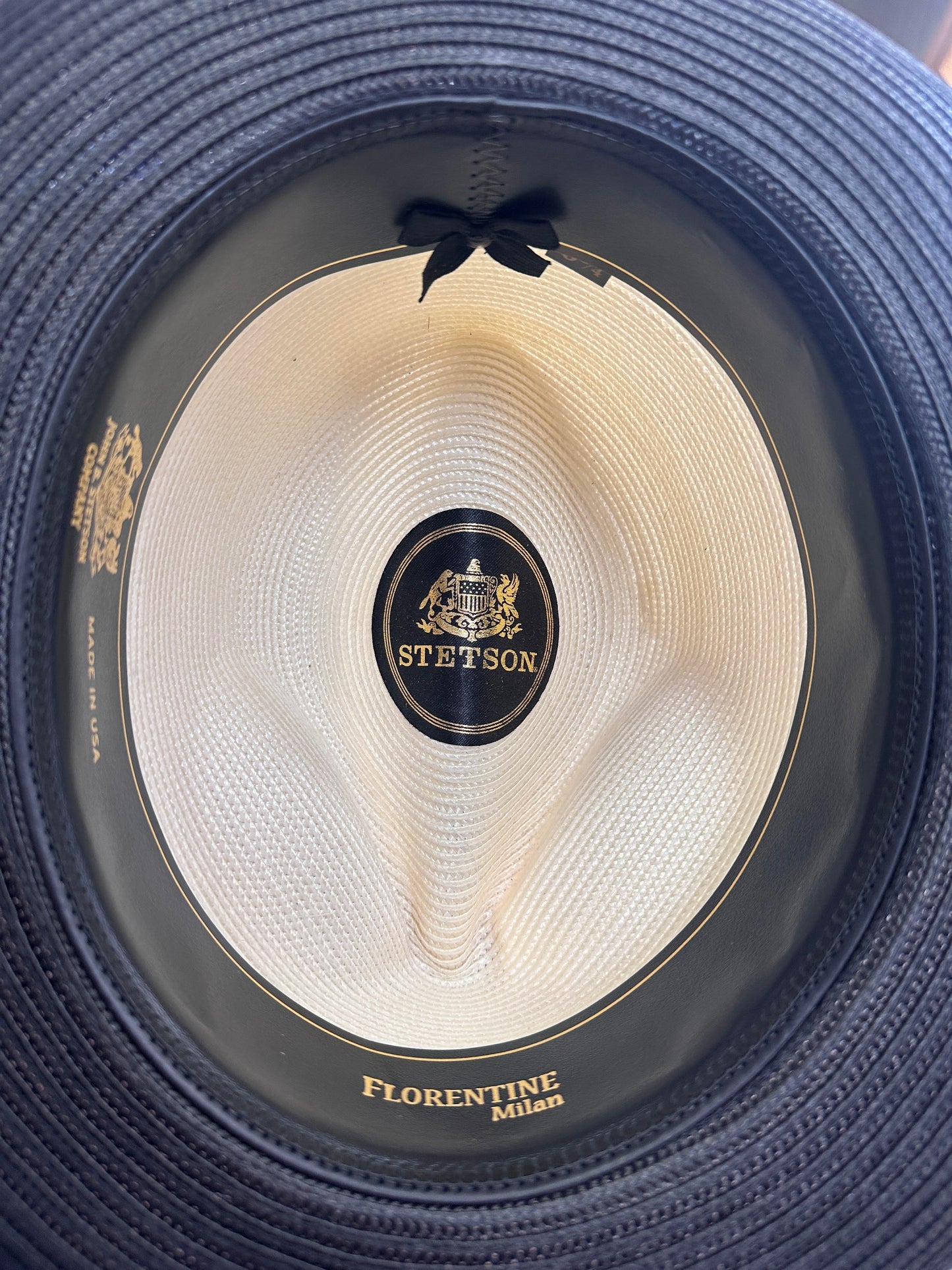 Stetson Andover Straw Fedora