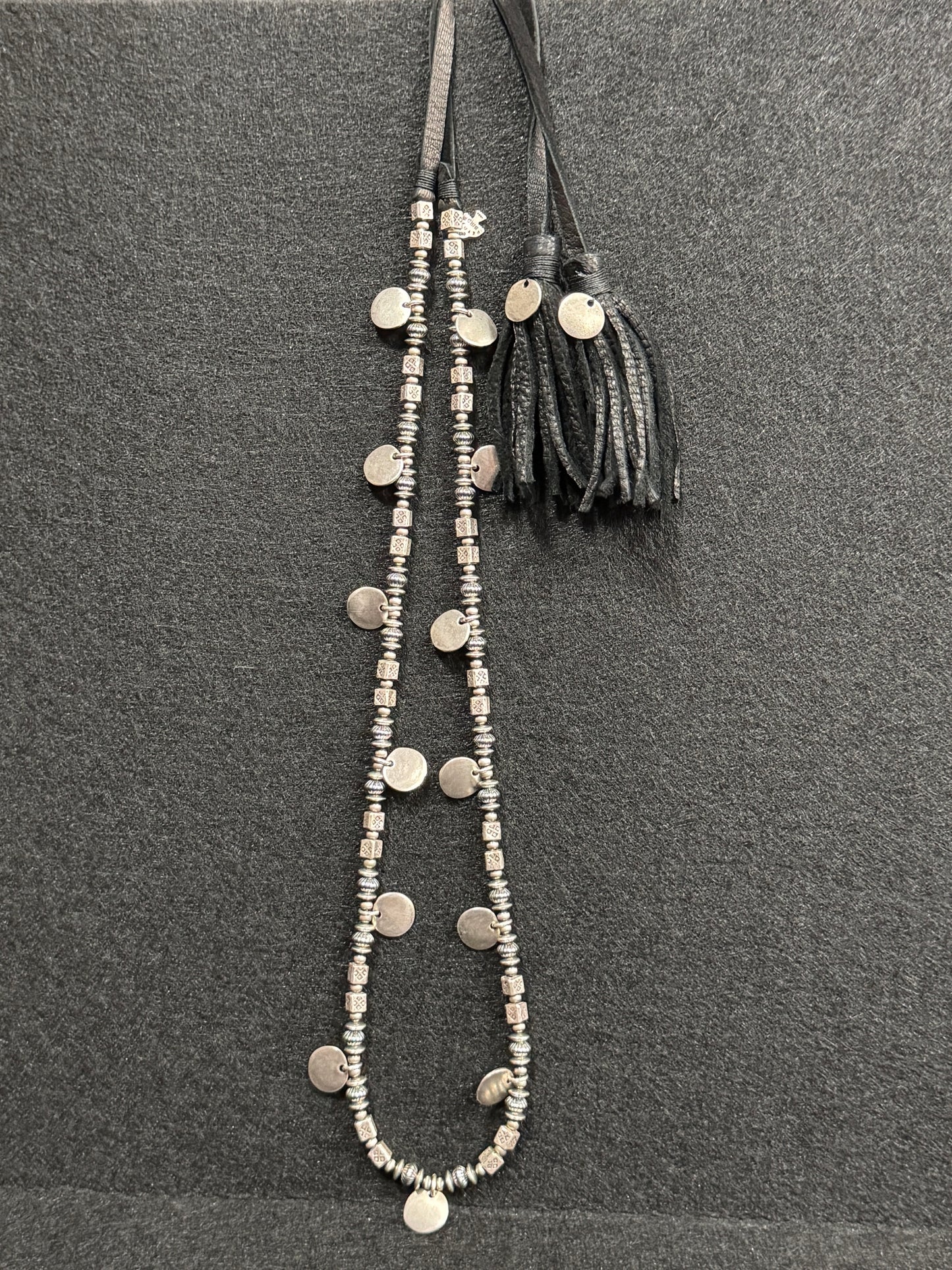 Silver Dangle Hatband