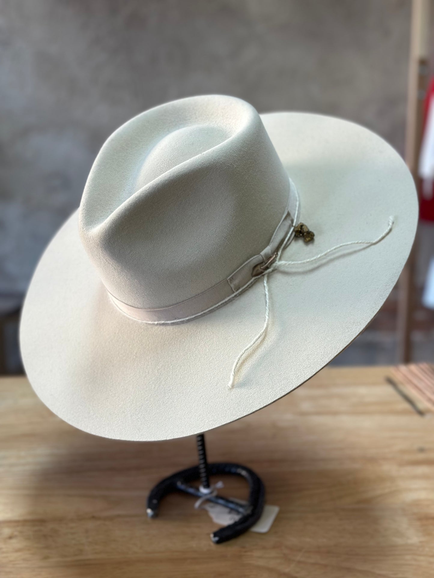 Stetson JW Marshall Wool Flat Brim Hat
