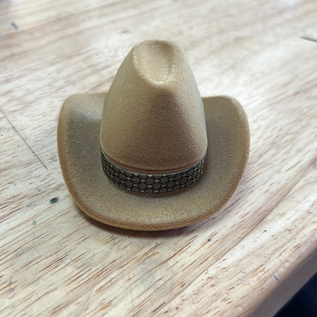 Cowboy Hat Ring Box
