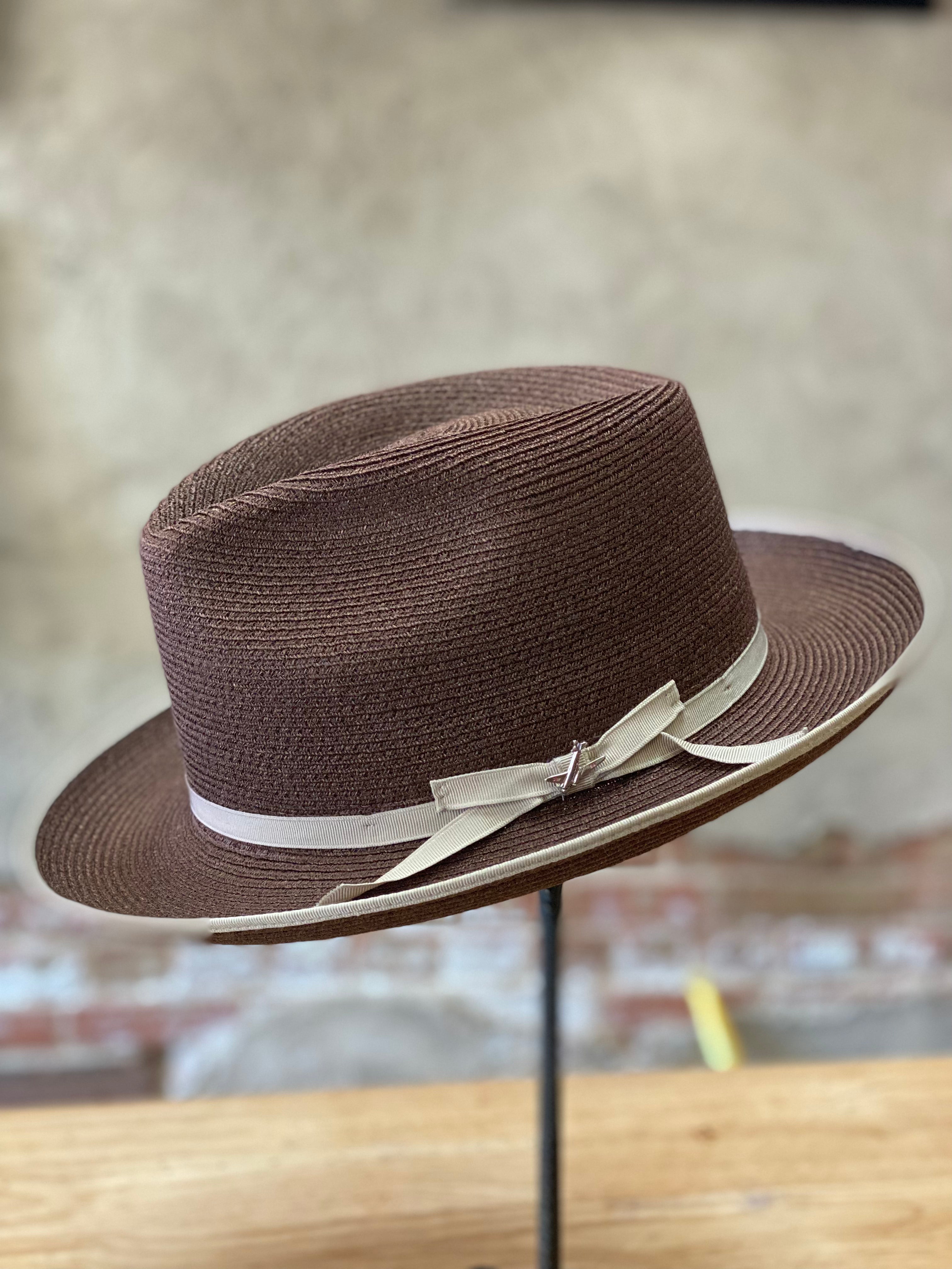 Stetson Stratoliner Special Edition Hemp Fedora Hat McKinney Hat