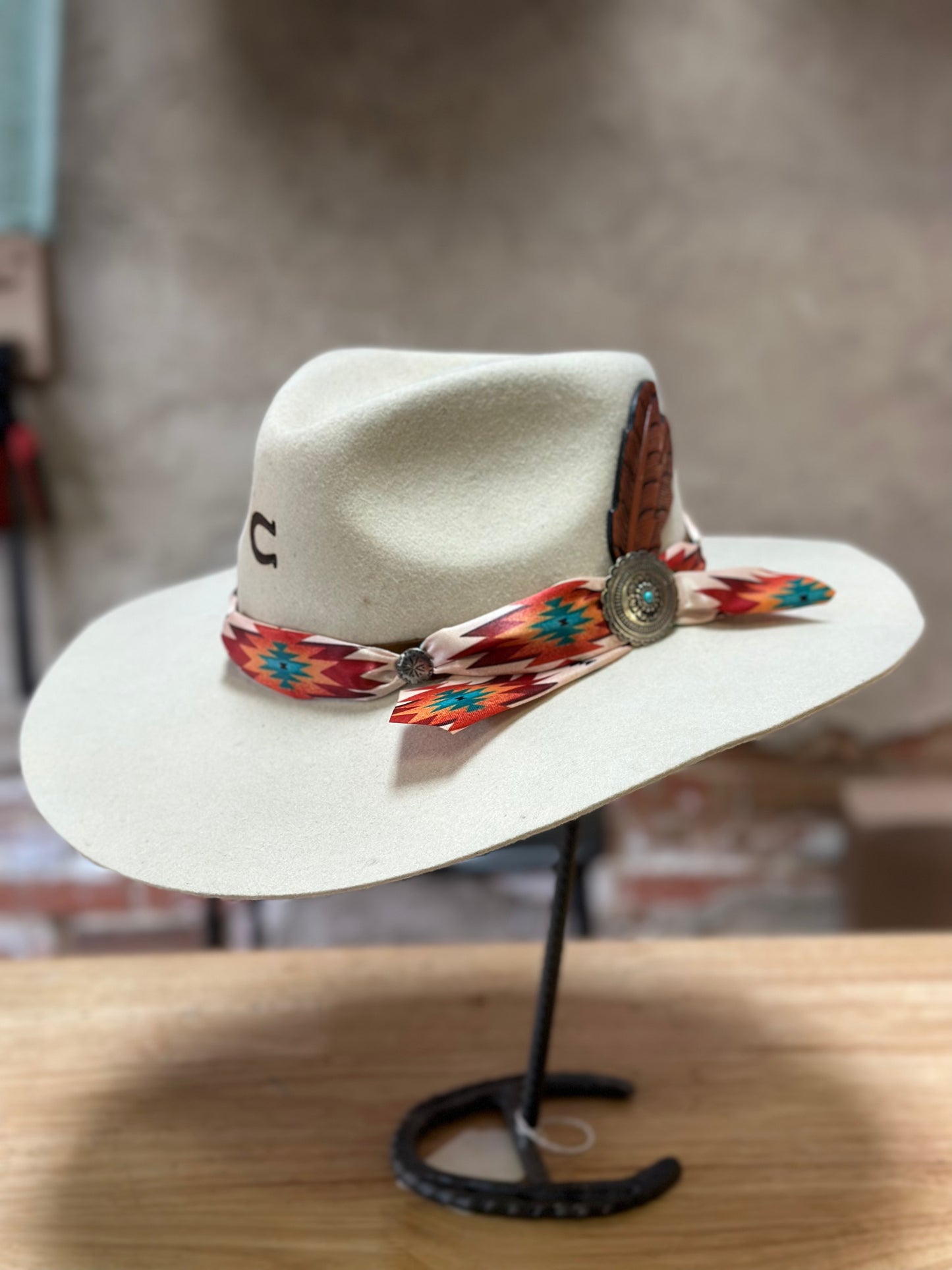 Charlie 1 Horse Navajo Wool Hat
