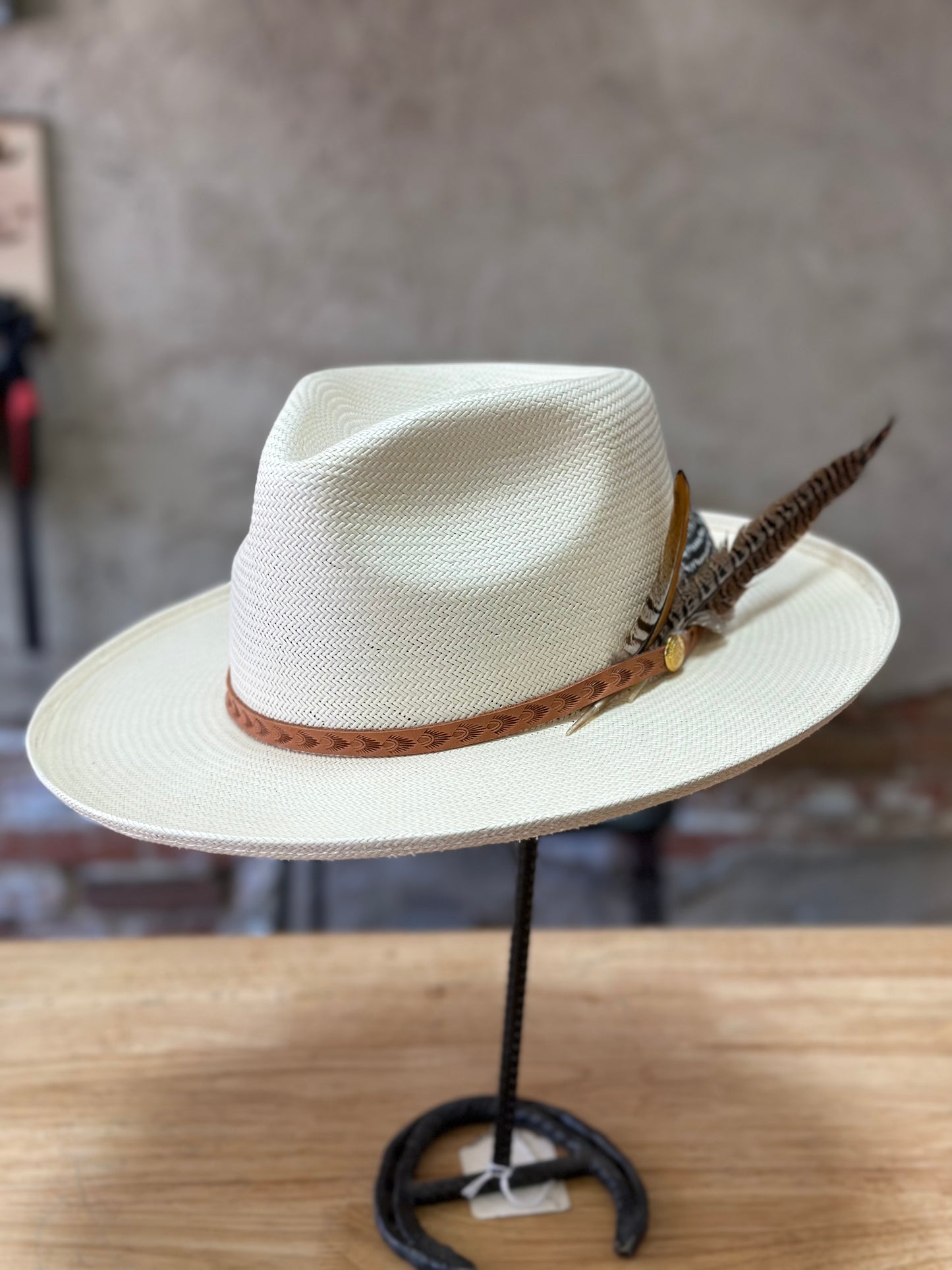 Stetson Rush Straw Sun Hat