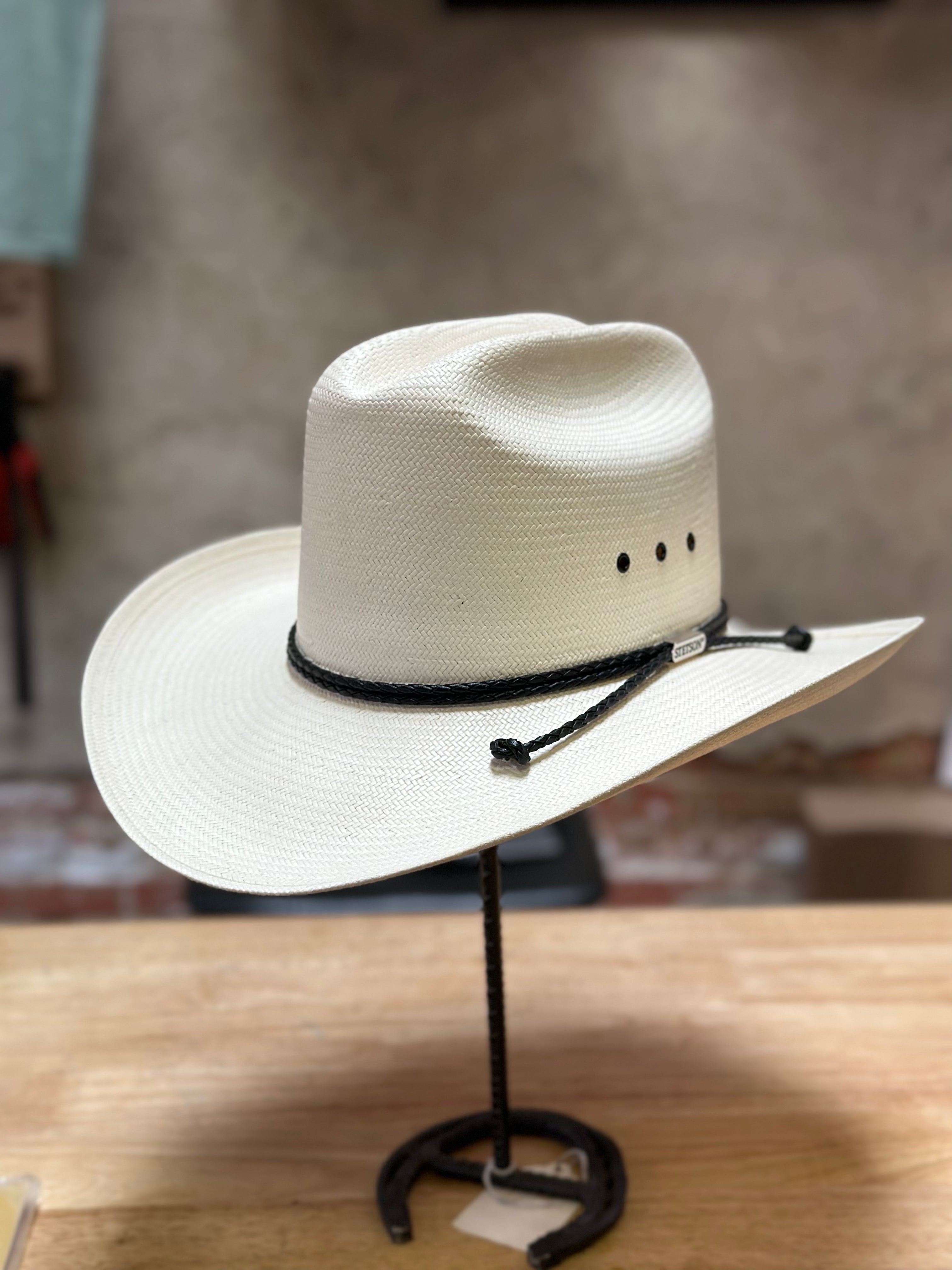 Stetson Carson 10x Straw Cowboy Hat 6 3 4