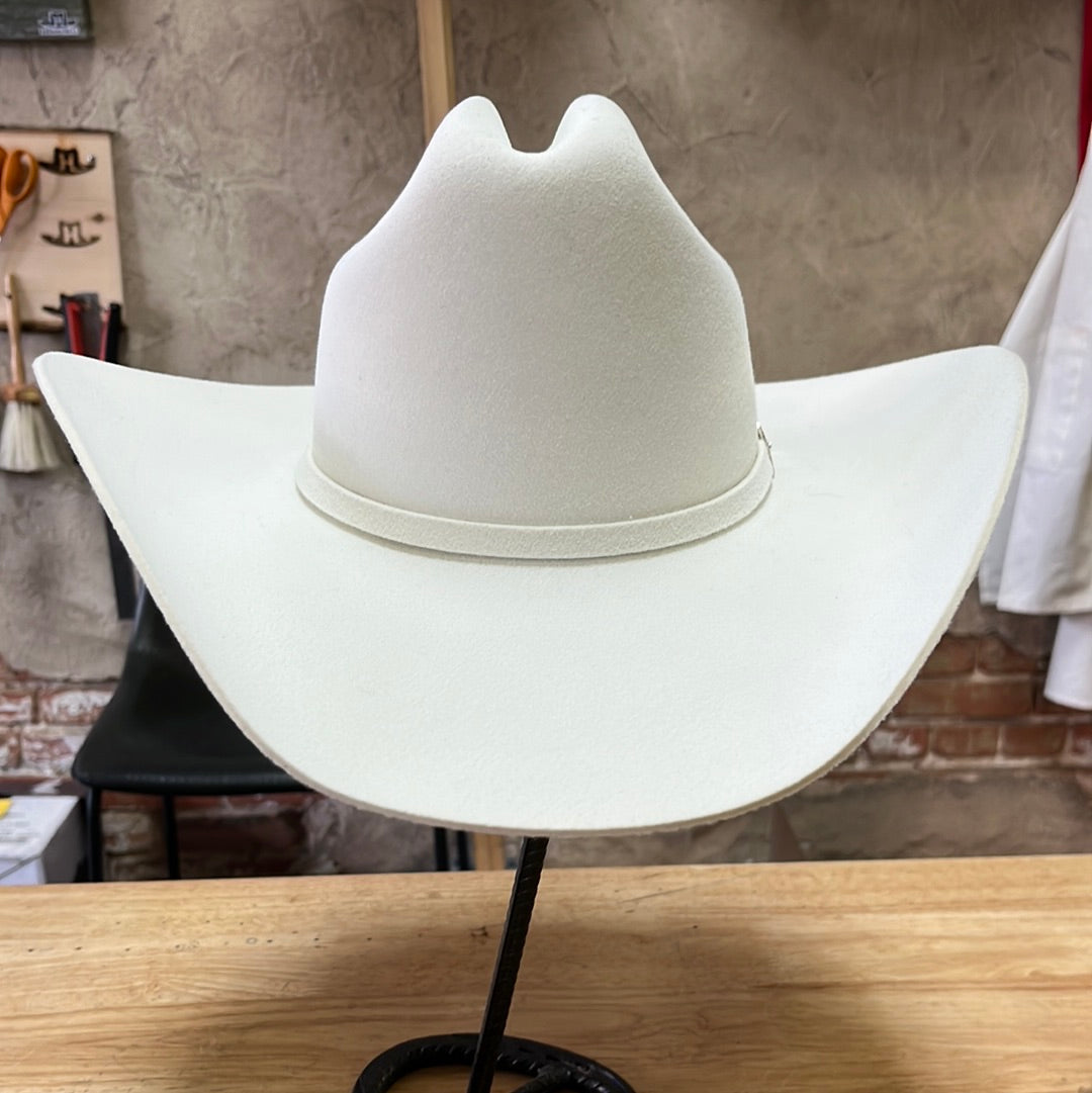 Resistol Pageant 4X Felt Cowboy Hat 7 1/2 / White