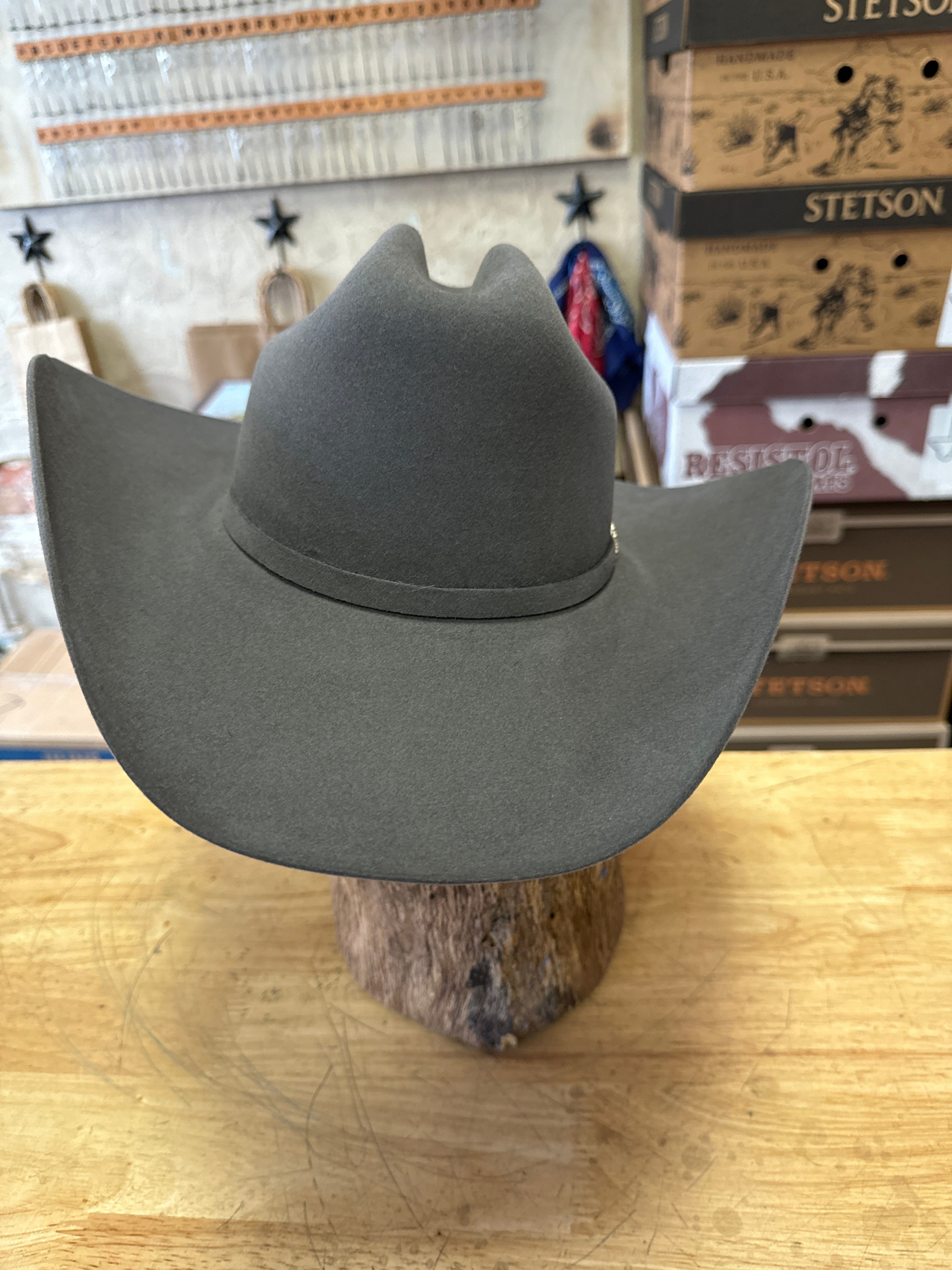 Stetson El Patron 30X Felt Cowboy Hat 4 1 4 Brim