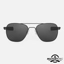Randolph Sunglasses - Aviator - Military Special Edition - Matte Black - Non-Polarized