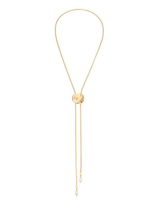 Ettika Liquid Luxe Bolo Necklace
