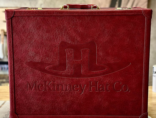 McKinney Hat Company Custom Leather Hat Case