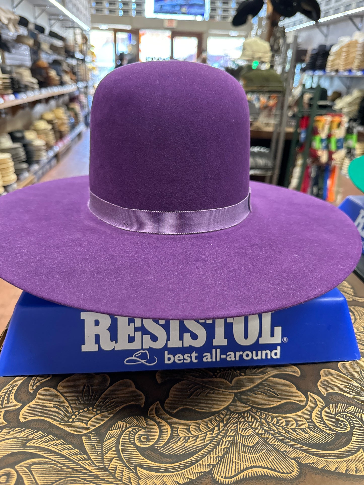 Resistol Electric DC 6X Felt Cowboy Hat