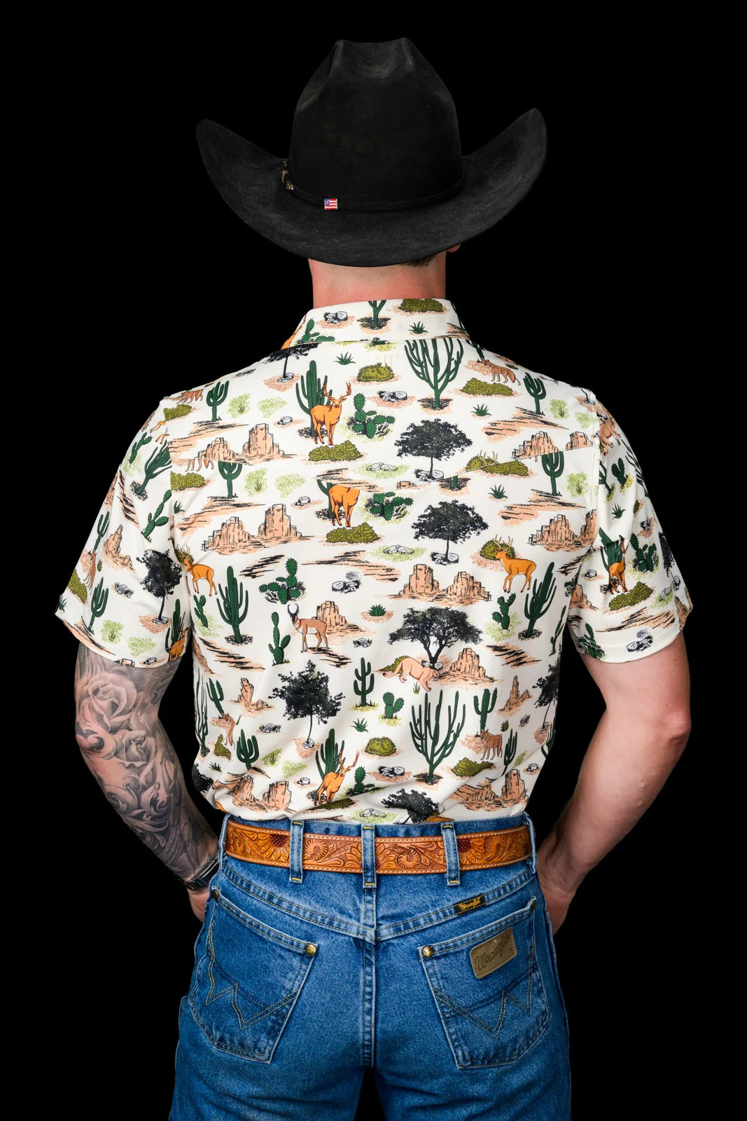 Ferrell Brand - The Wilder Pearl Snap Polo
