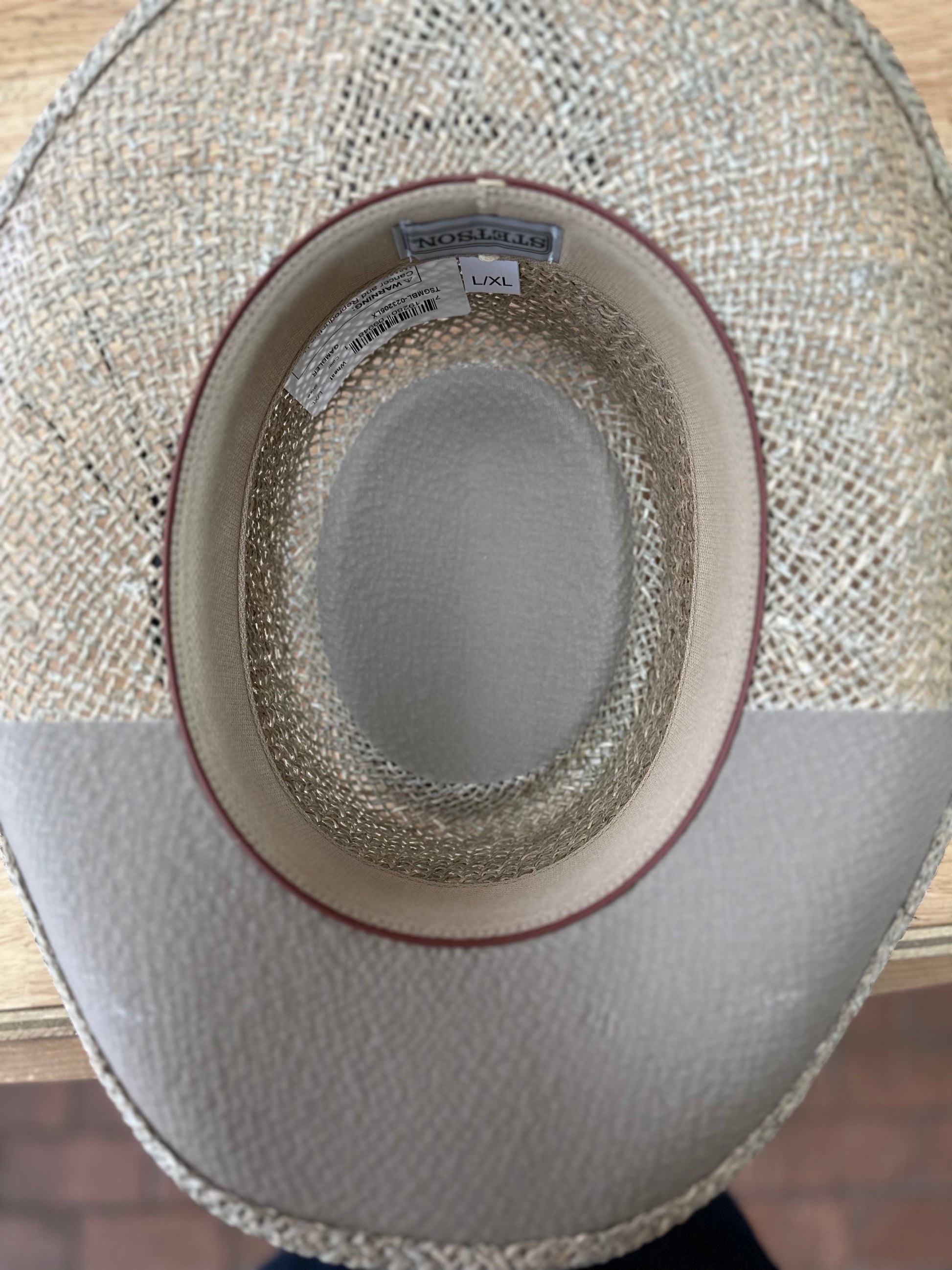 Stetson gambler top cowboy hat