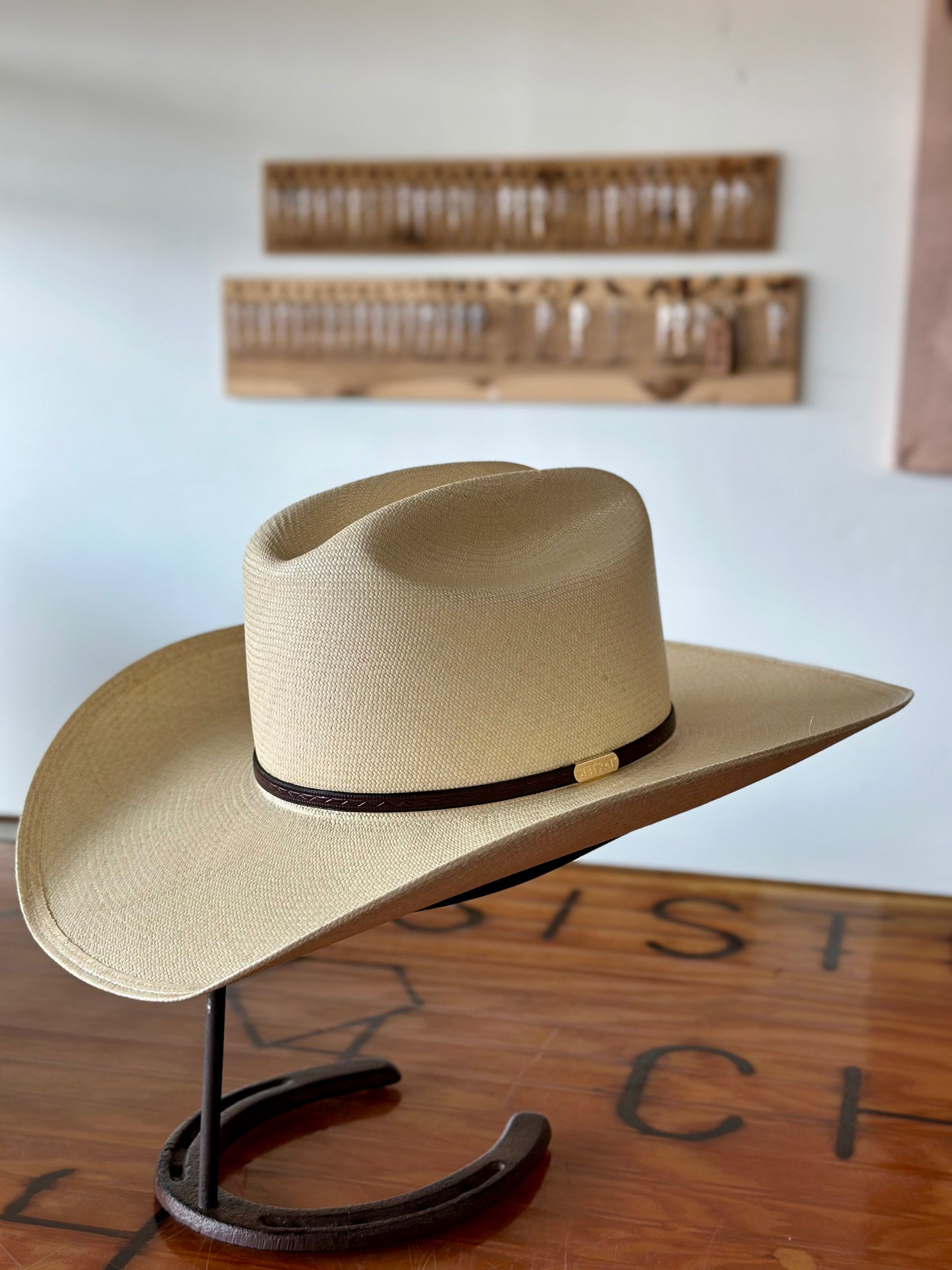 Stetson El Fino Panama Straw Cowboy Hat
