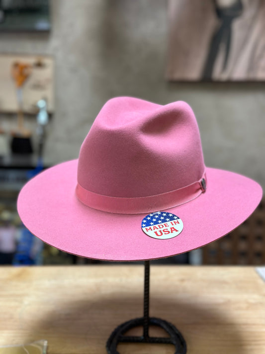 Limited Edition Stetson Strawberry Wine Soft Felt Hat