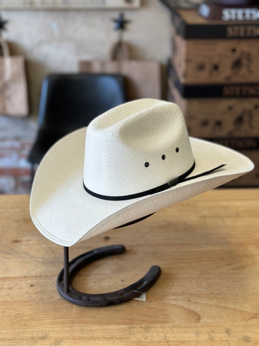 Stetson Short Go Jr Eyelets Straw Youth Cowboy Hat
