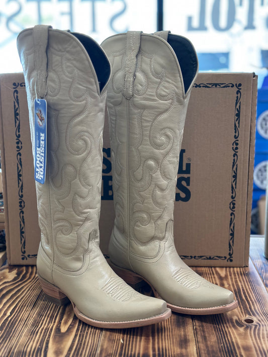 Resistiol Women's Bone Cowhide Boots