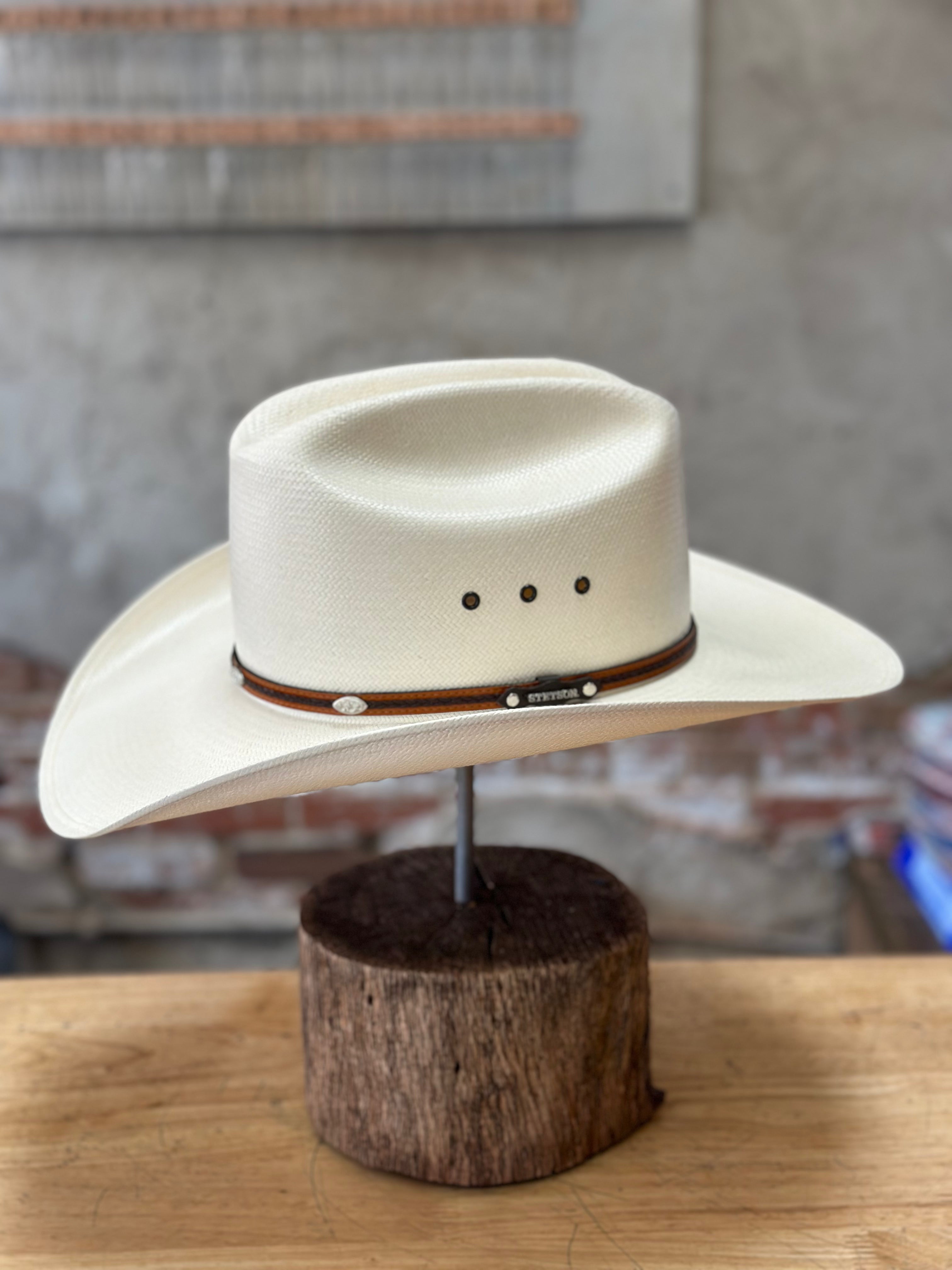 Stetson Alamo 10X Straw Cowboy Hat – McKinney Hat Company