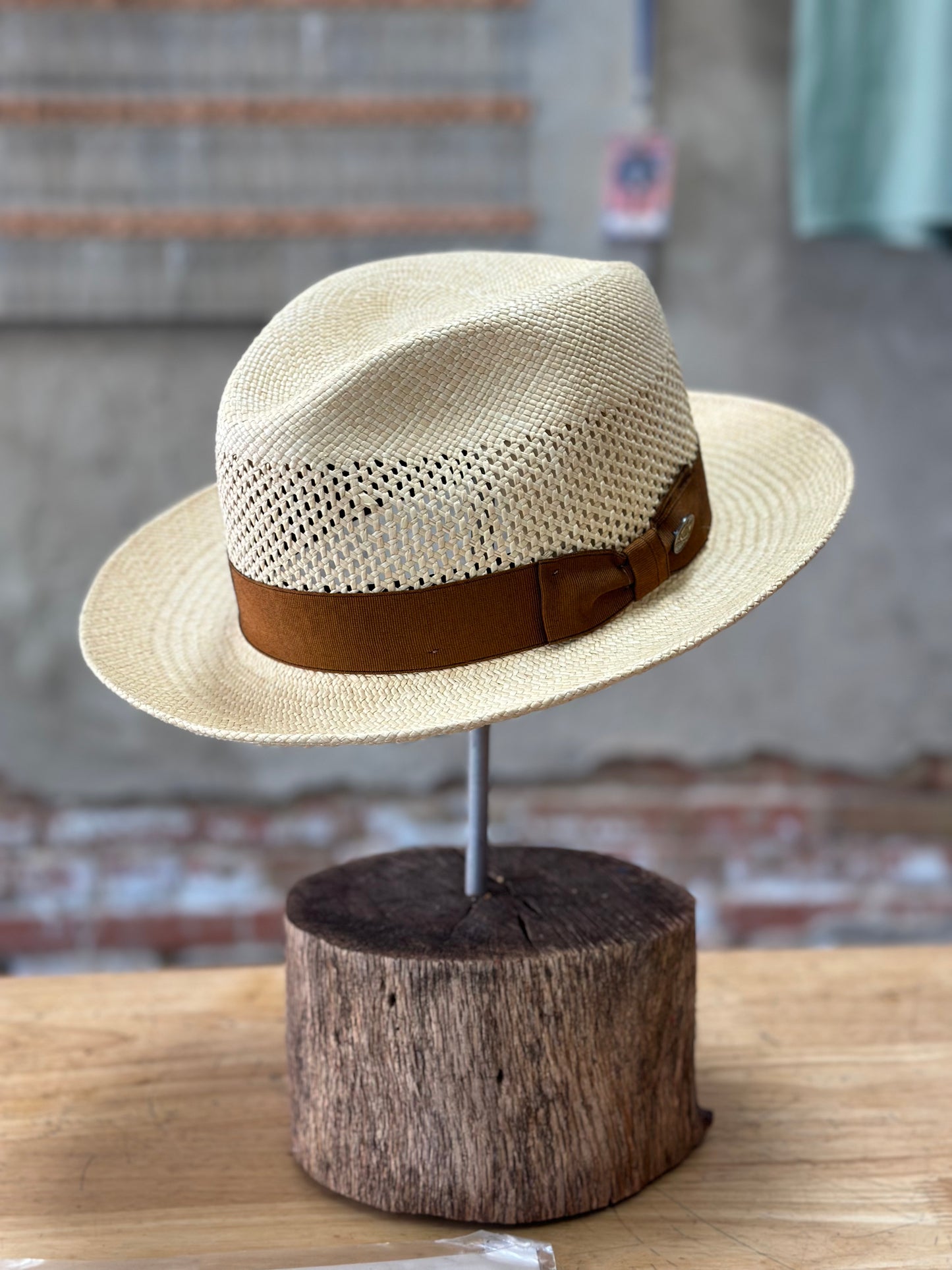 Stetson Moor Straw Fedora