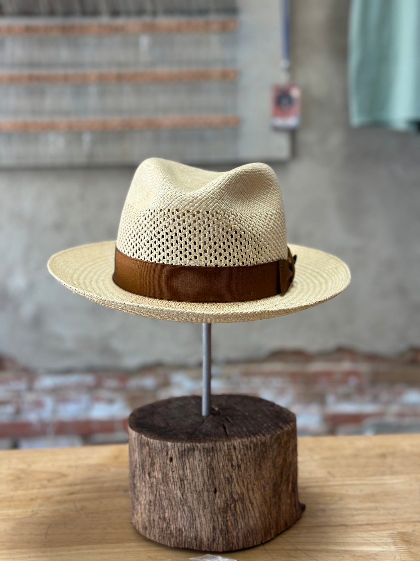 Stetson Moor Straw Fedora