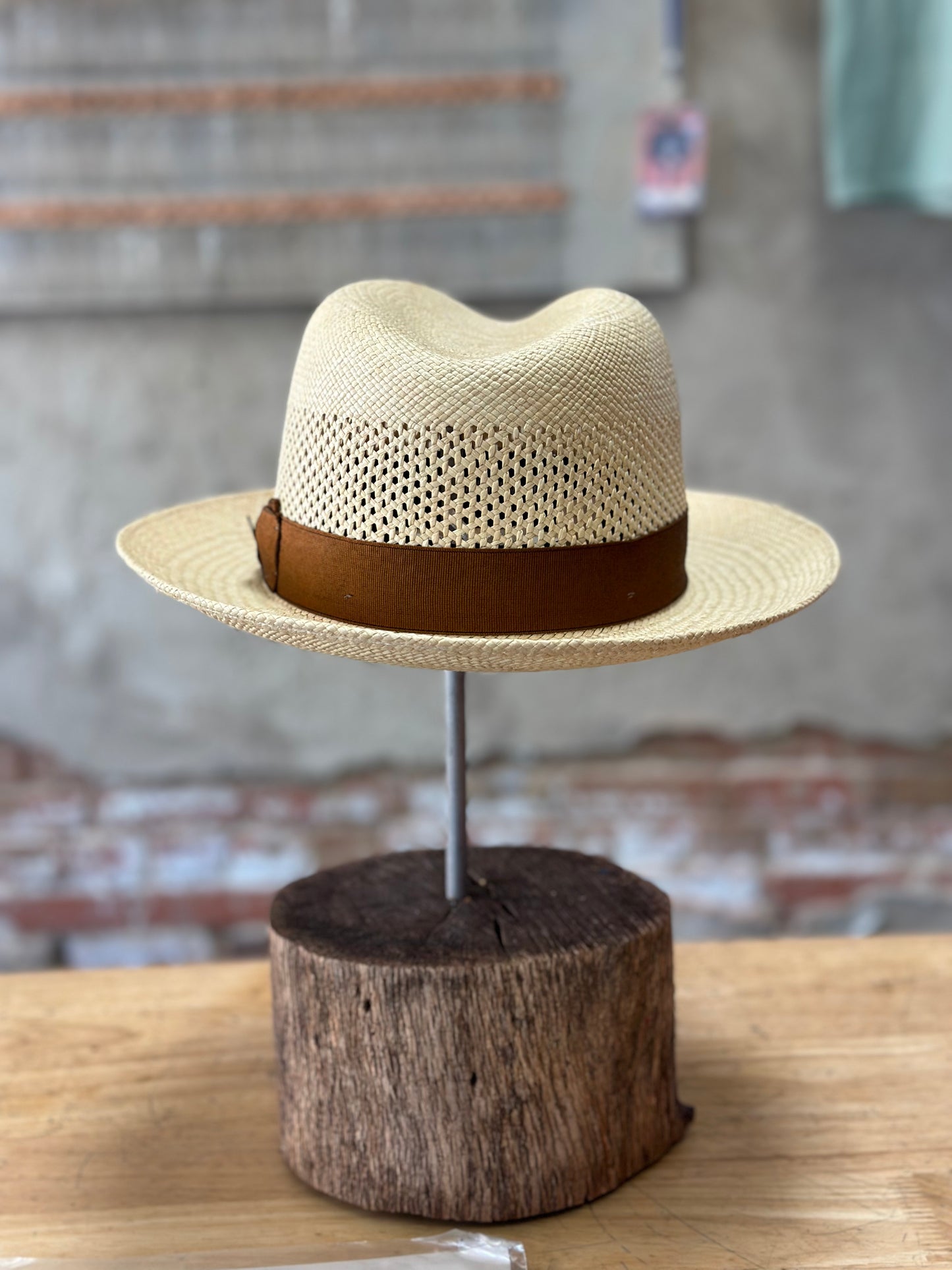 Stetson Moor Straw Fedora