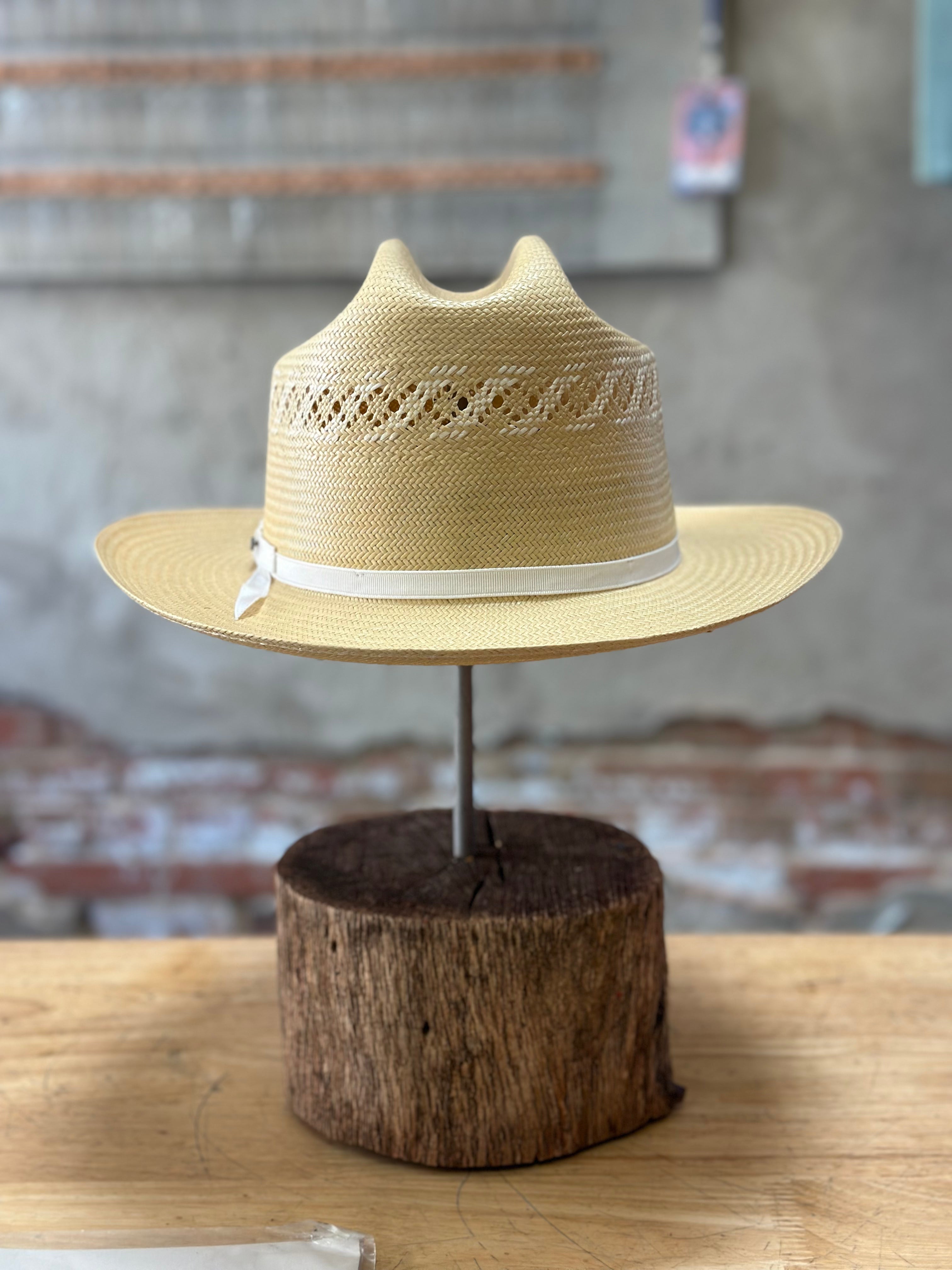 STETSON 50’s Open Road 20 サンドベージュ 7 1/4 Stetson Open Road Limited Edition Straw Hat – McKinney Hat Company