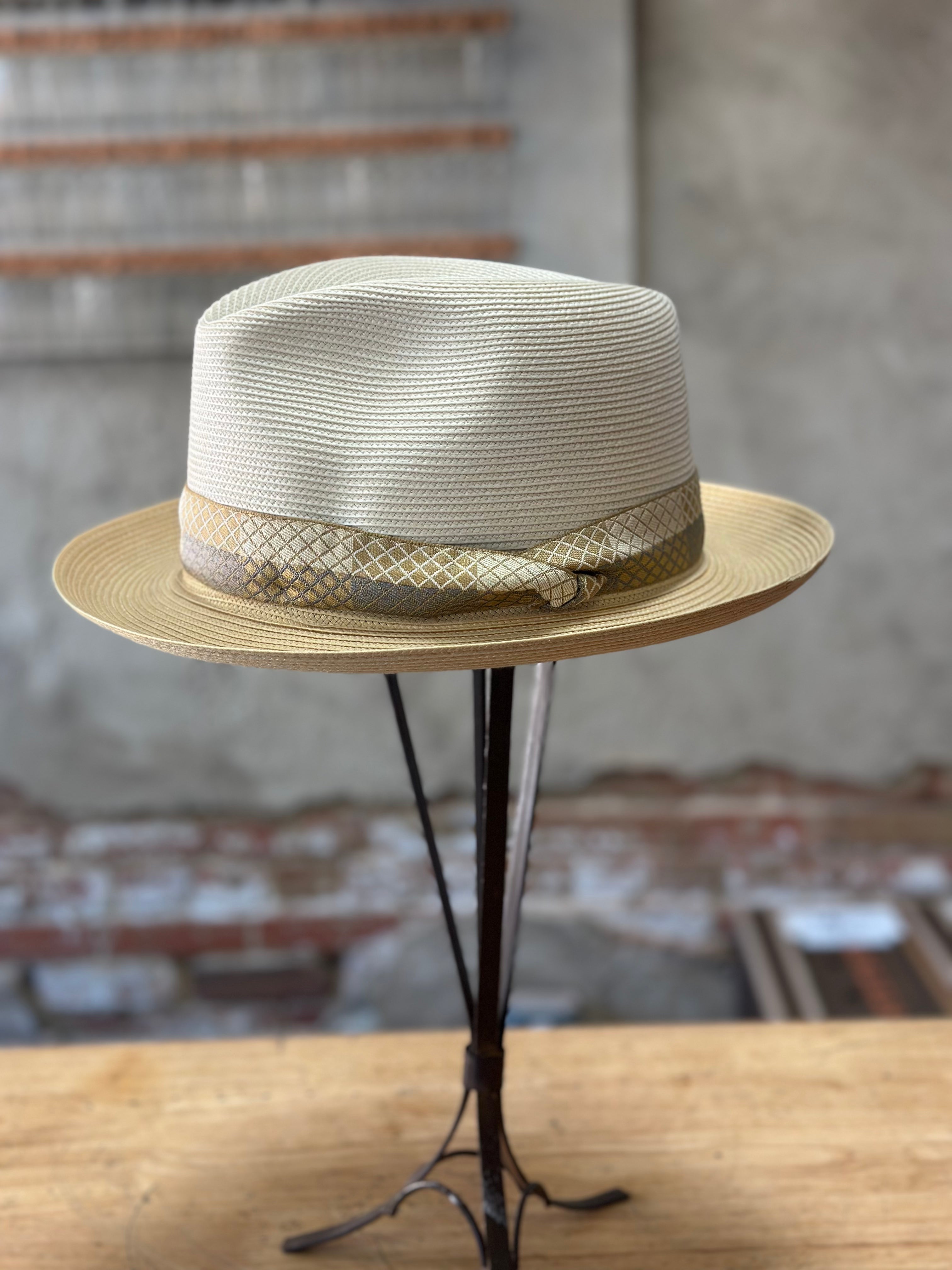 Stetson Andover Straw Fedora – McKinney Hat Company