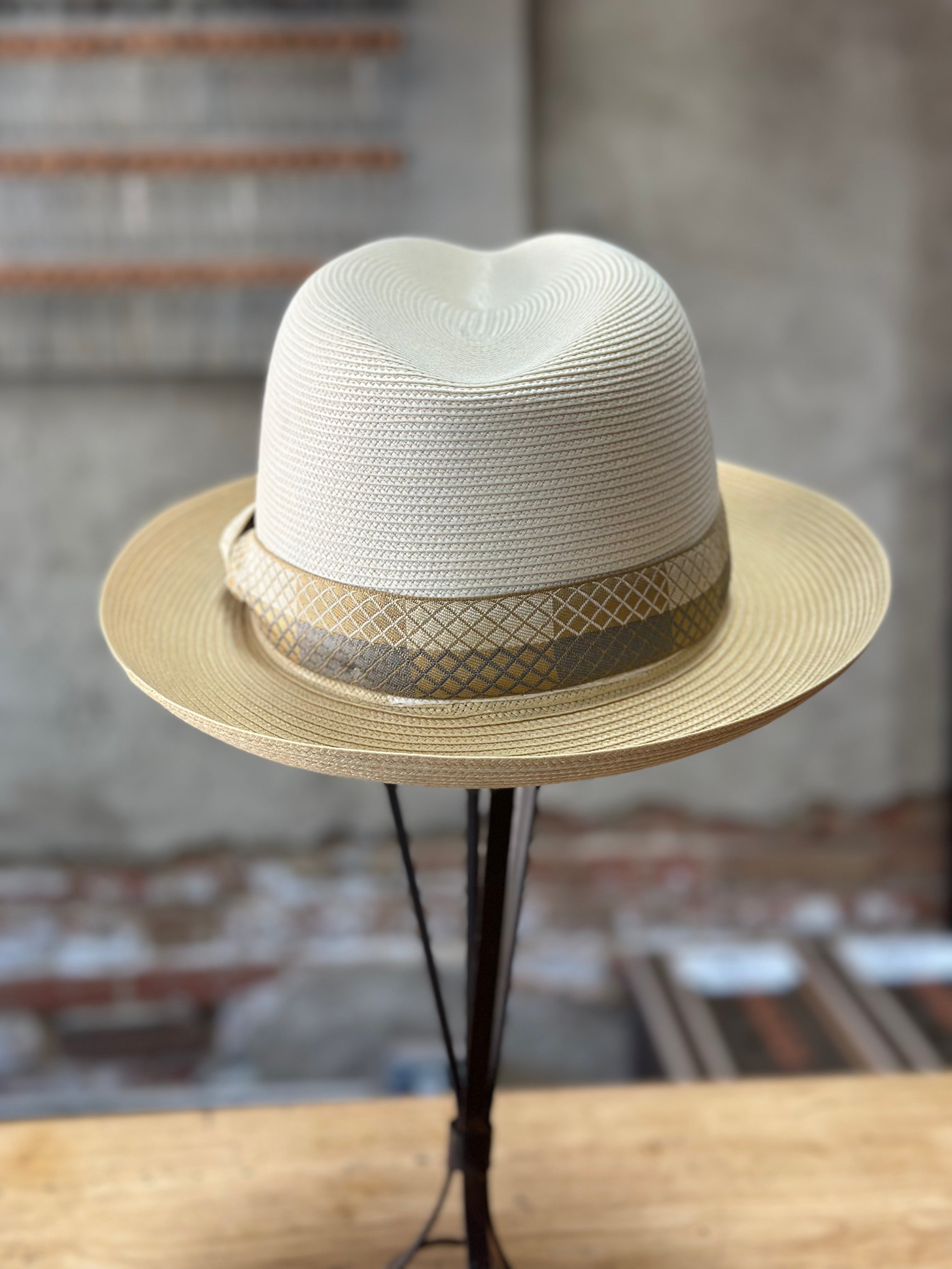 Stetson Andover Straw Fedora – McKinney Hat Company