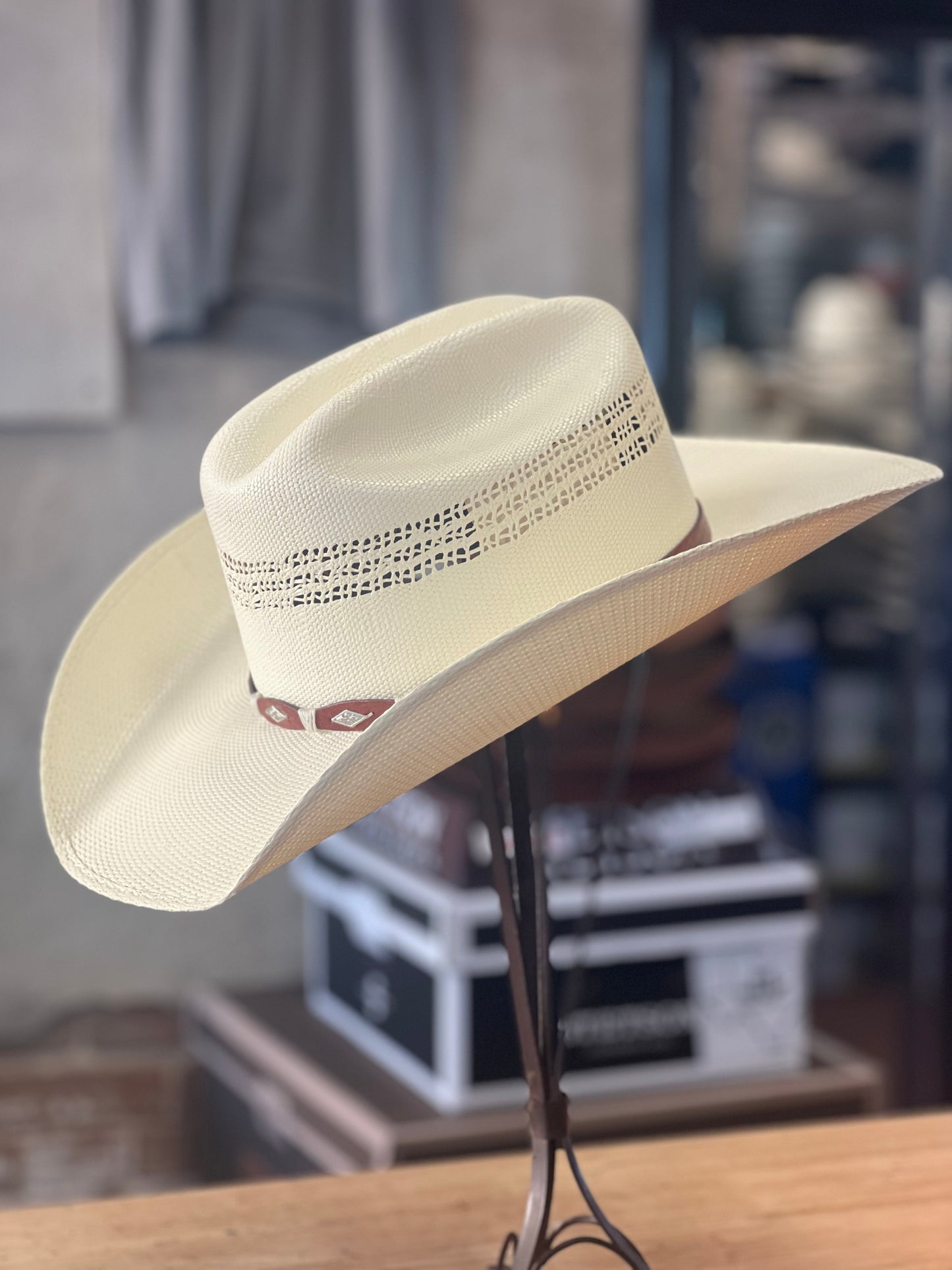 Stetson Billy Bangora Straw Cowboy Hat